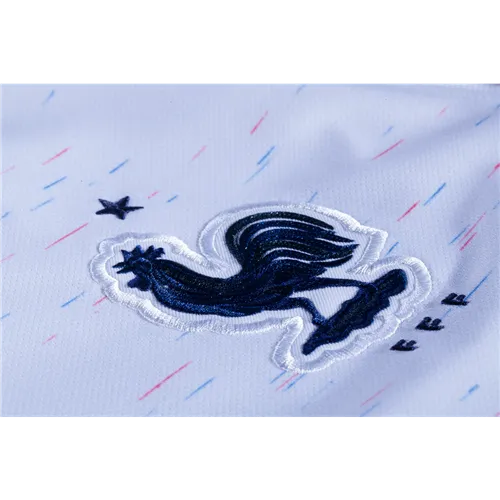 2018 FIFA World Cup of Soccer Team France Away Replica White Jersey