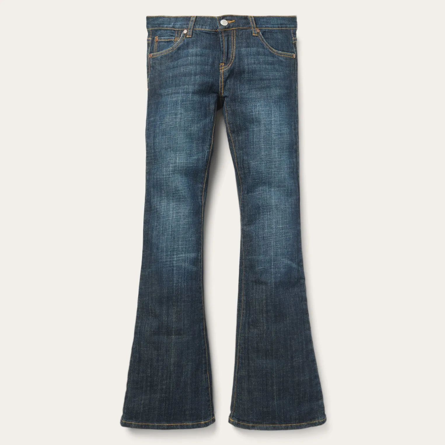 816 Classic Boot Cut Jeans In Dark Wash