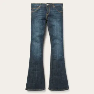 816 Classic Boot Cut Jeans In Dark Wash