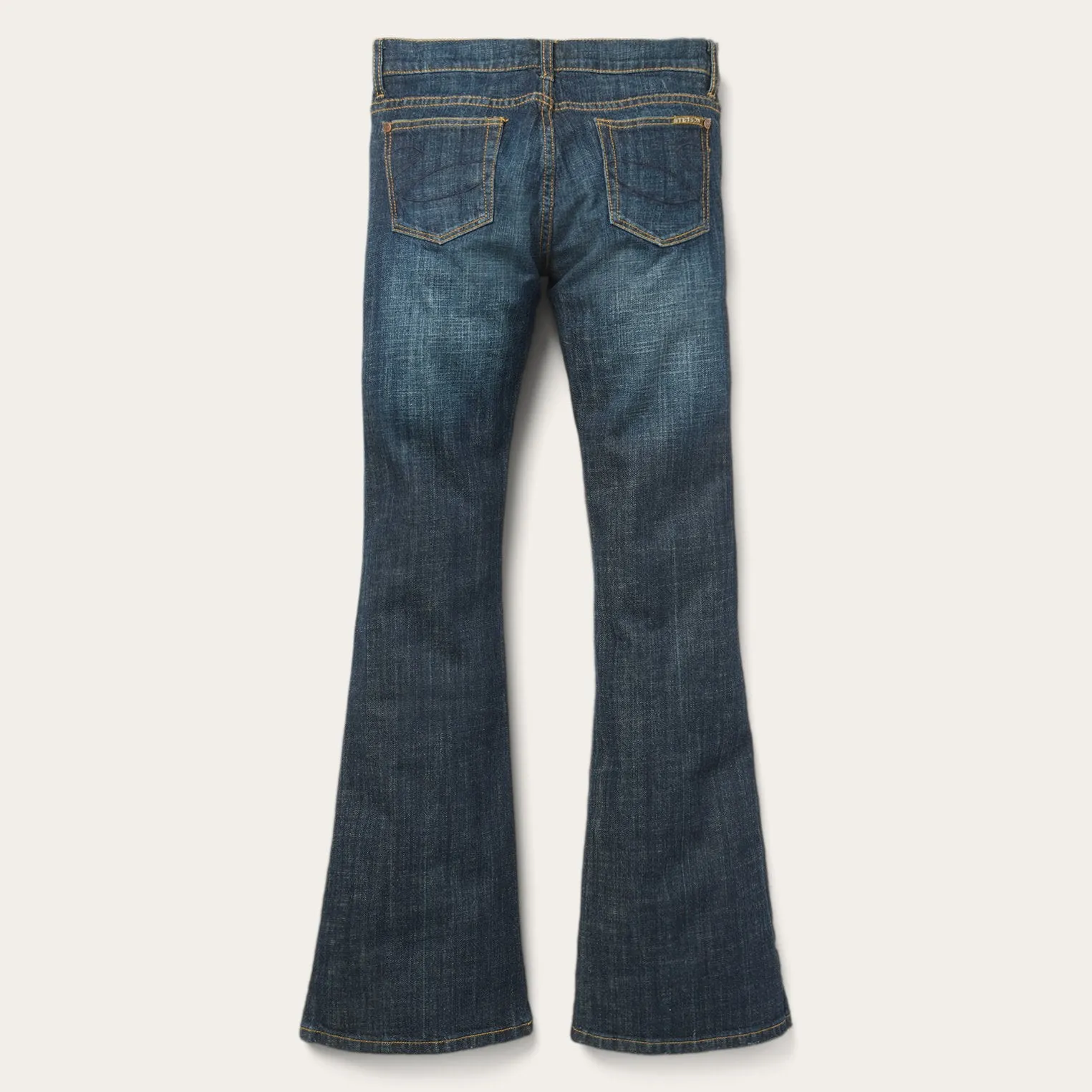 816 Classic Boot Cut Jeans In Dark Wash