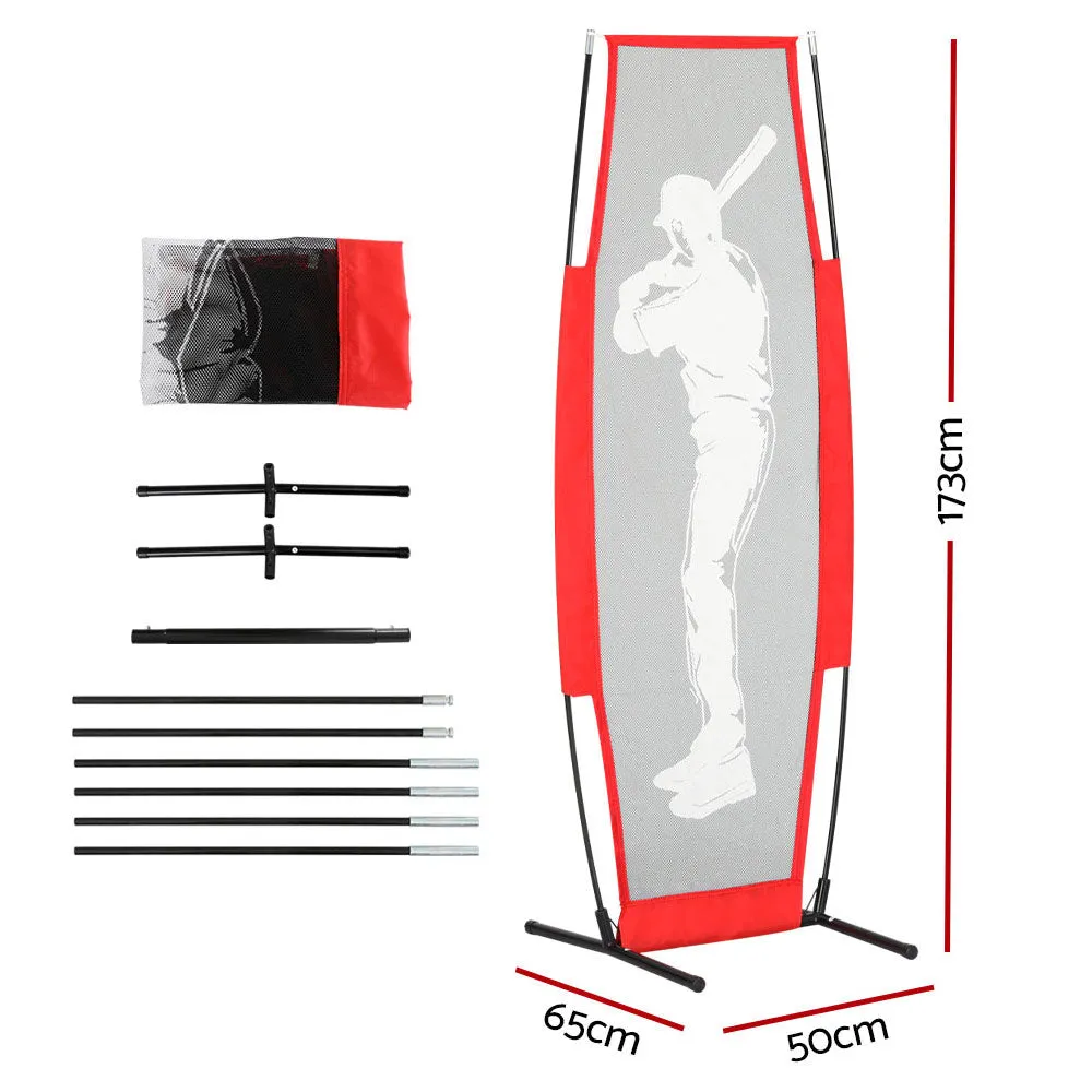 9 Target Pitching Net Strike Zone Training Aid Everfit