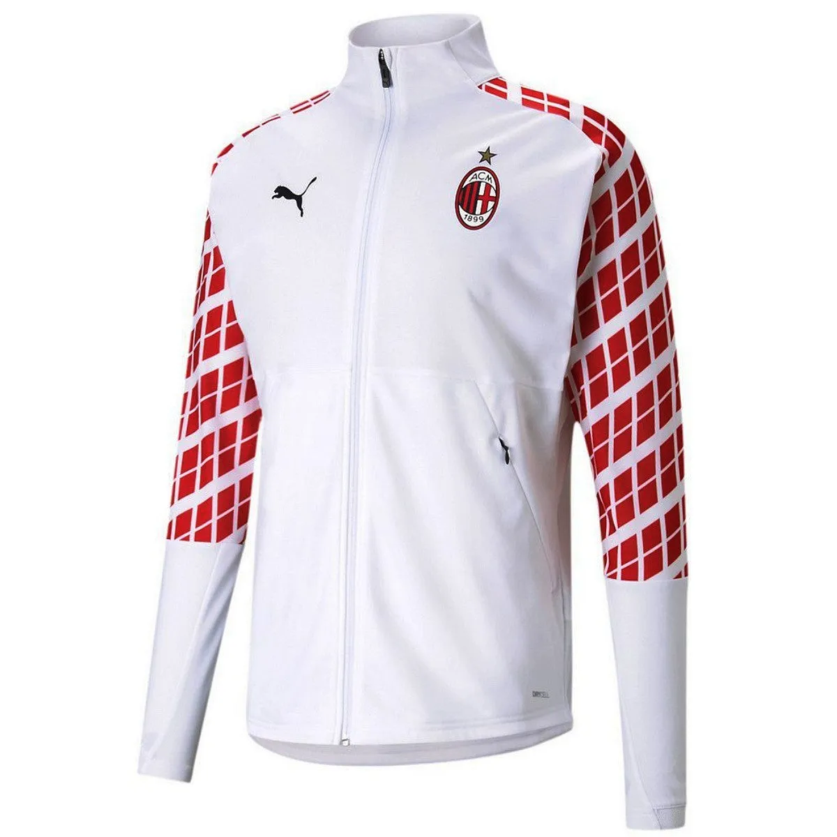 AC Milan white pre-match presentation tracksuit 2020/21 - Puma