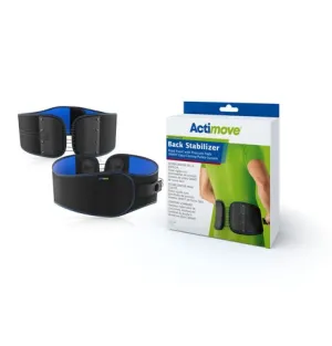 Actimove Sport Back Stabilizer Rigid Panel with Pressure Pads