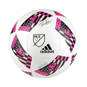 adidas 16 MLS Glider Ball White/Shock Pink/Black