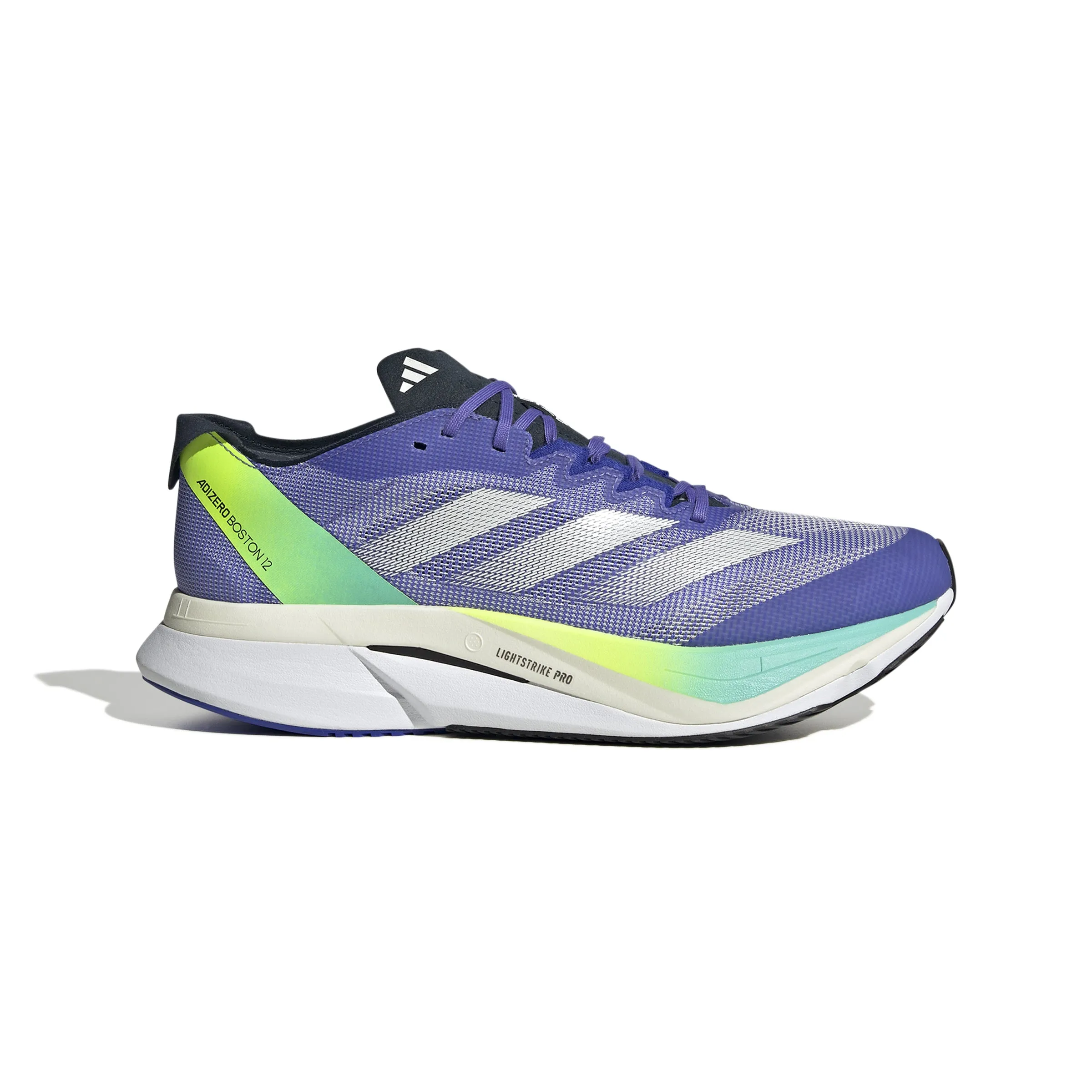 Adidas Adizero Boston 12 Men's - Cobalt Blue/Zero Metallic/Lucid Blue