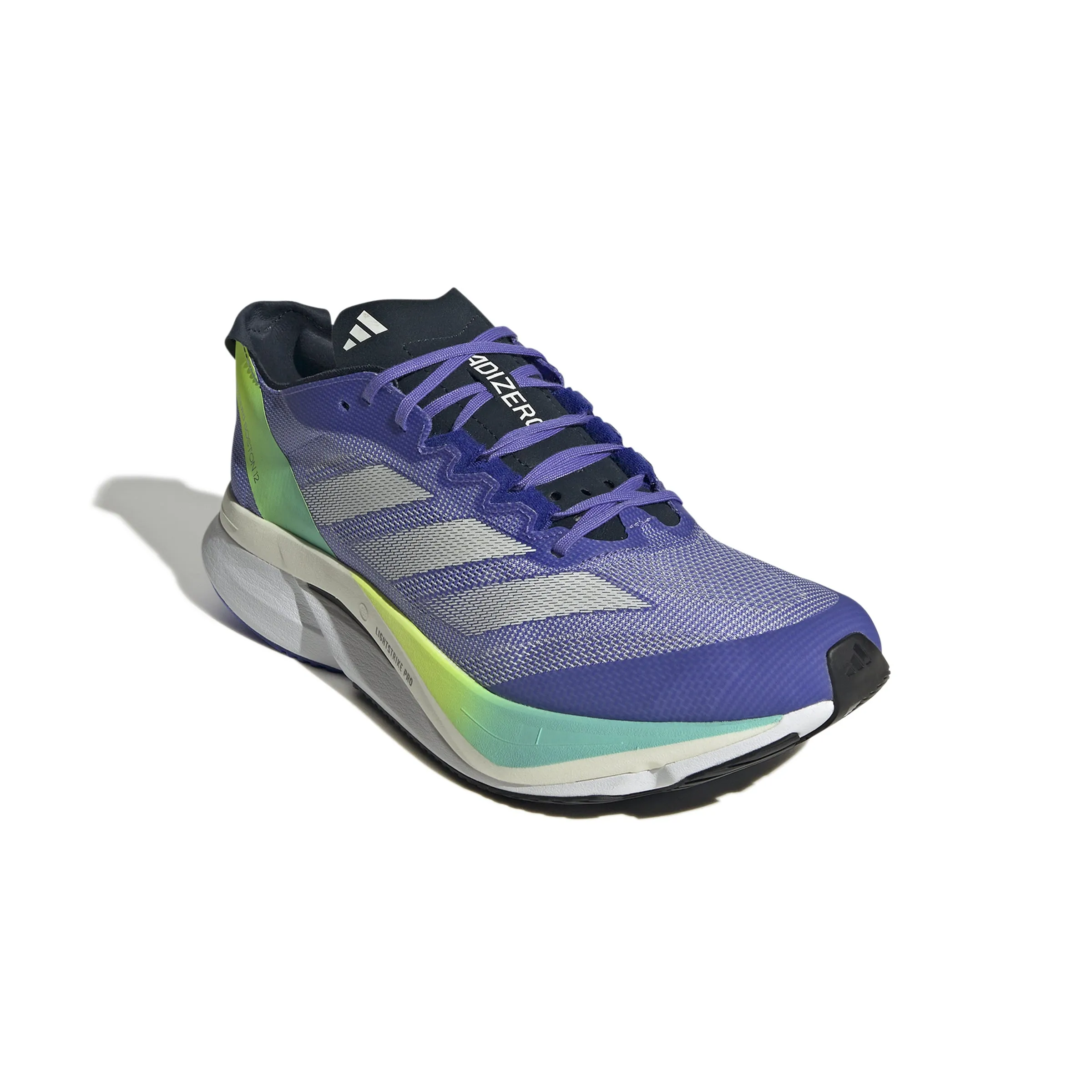 Adidas Adizero Boston 12 Men's - Cobalt Blue/Zero Metallic/Lucid Blue