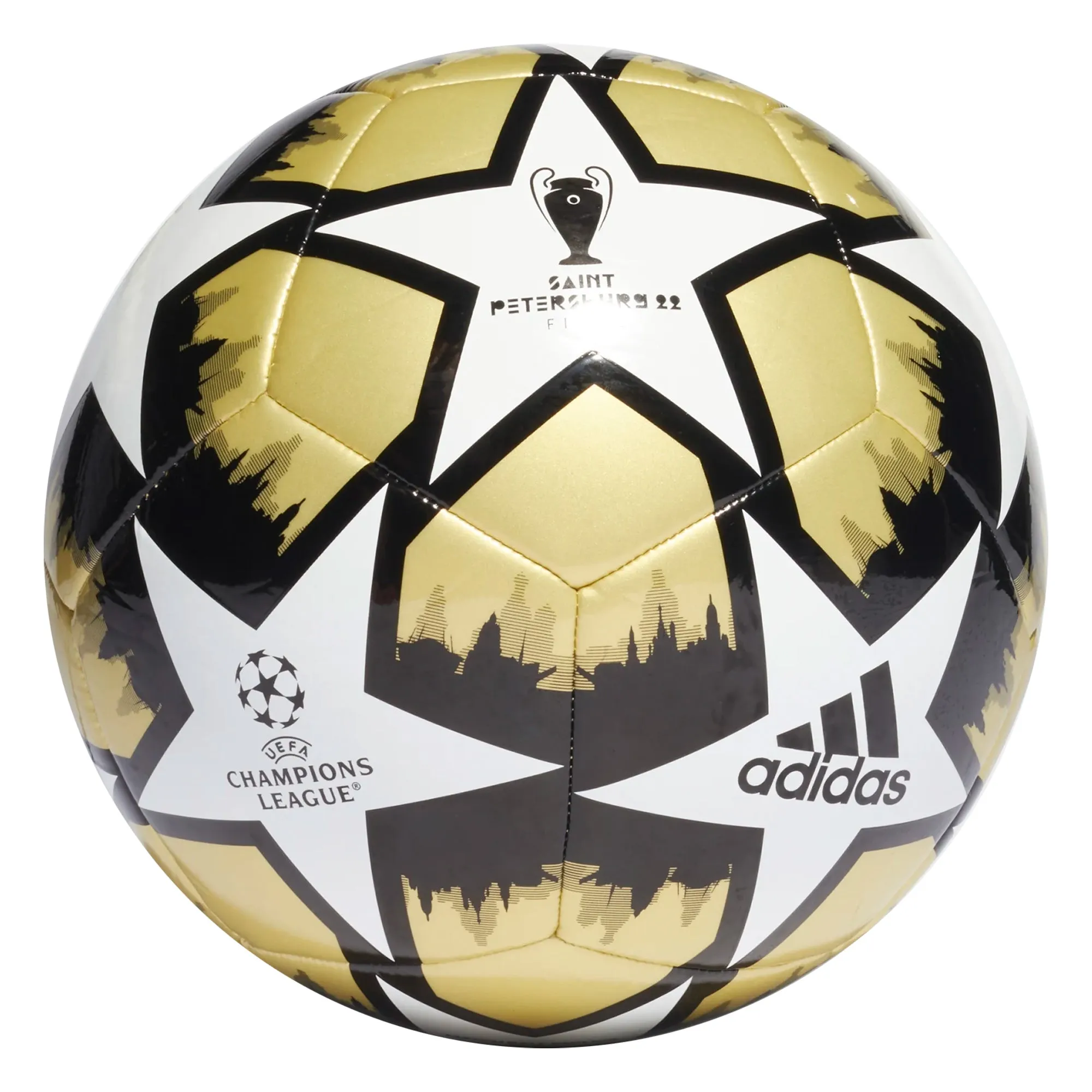 adidas Finale 22 UCL Club Ball Gold/White