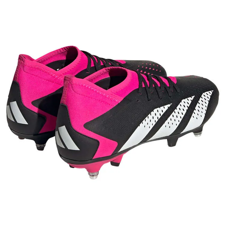 adidas Predator Accuracy .3 SG Boots- Black/White/Pink