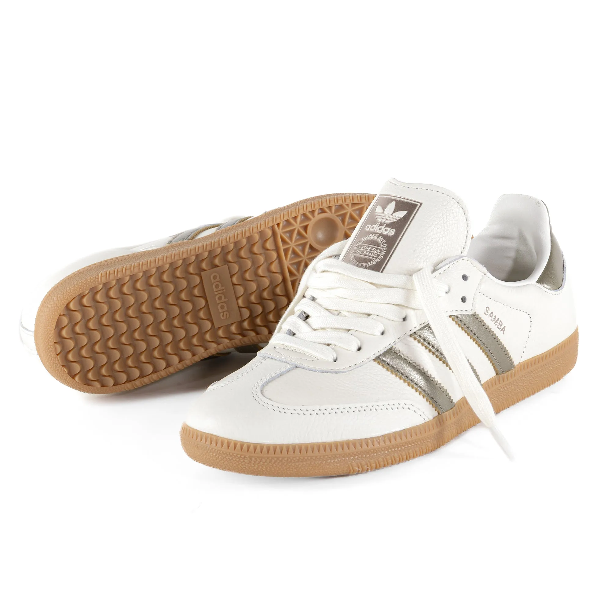 adidas Women's Samba OG Owhite/Cybemt/WOGome IG1964