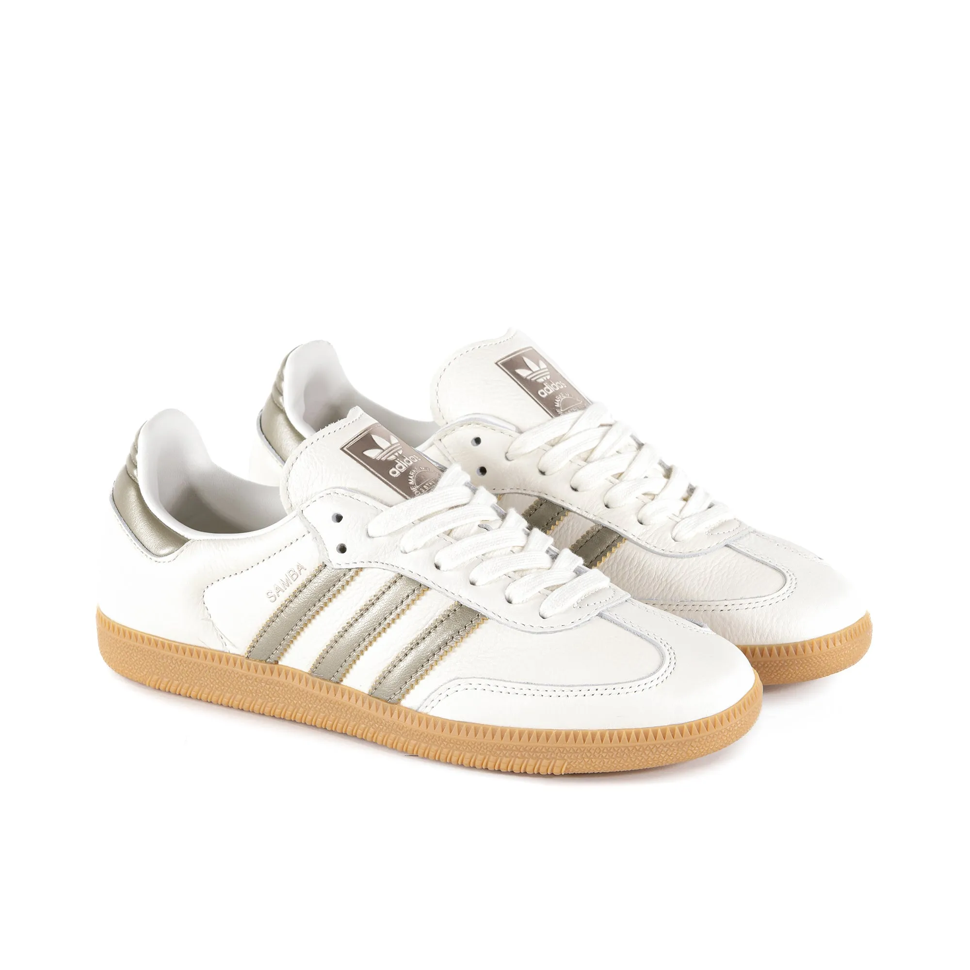 adidas Women's Samba OG Owhite/Cybemt/WOGome IG1964