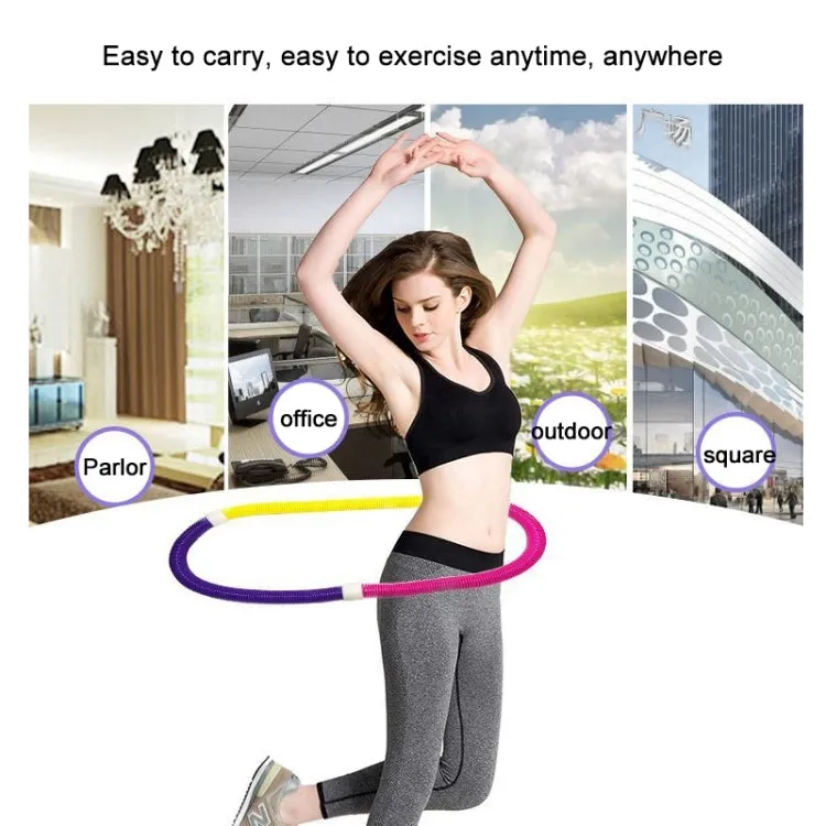 Adult Slimming Circle Waist Trimmer Workout Fitness Exercise Coil Flexible Soft Spring Fitness Circles, 1.15kg / 50cm