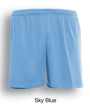 Adults Plain Soccer Shorts - Sky Blue