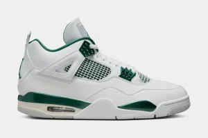 Air Jordan 4 Retro Oxidized Green Mens Lifestyle Shoes (White/Oxidized Green/White/Neutral Grey)