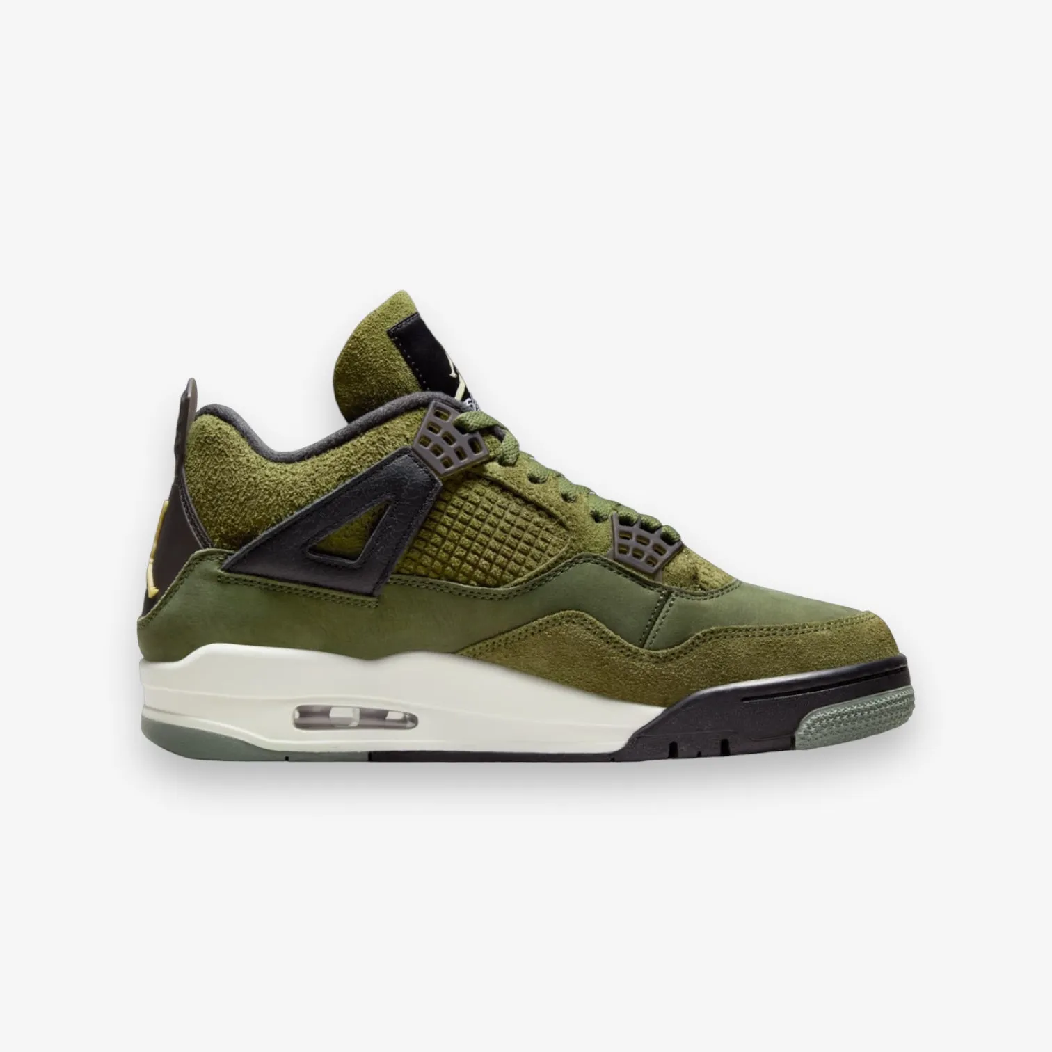 Air Jordan 4 Retro SE Craft GS Medium Olive Pale Vanilla FB9928-200