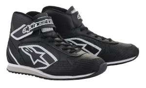 ALPINESTARS 2719021_12_8,5 Mechanic's shoes RADAR, FIA 8856-2018, black/white, Size 41