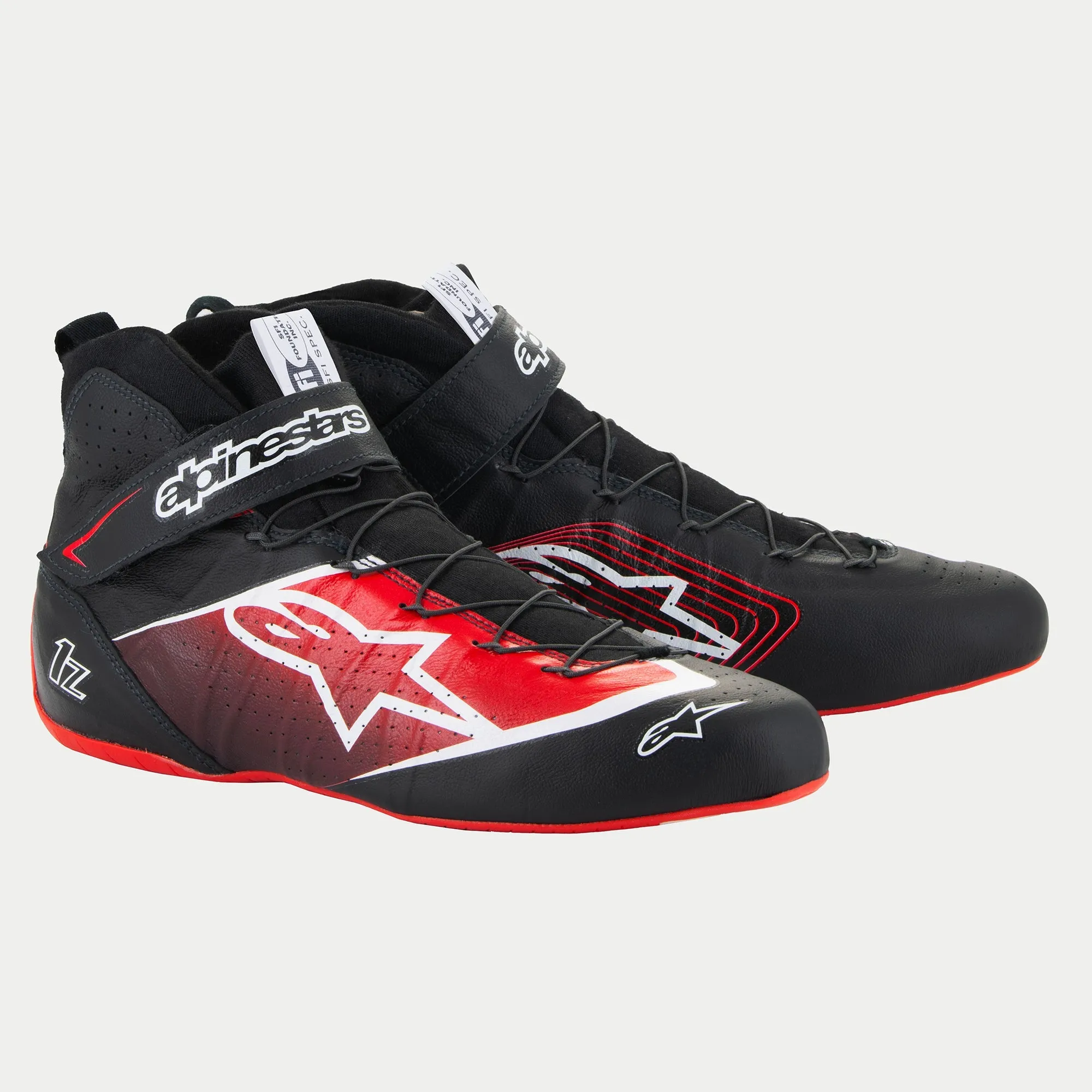 Alpinestars Tech-1 Z V3 Shoes - Black/Red