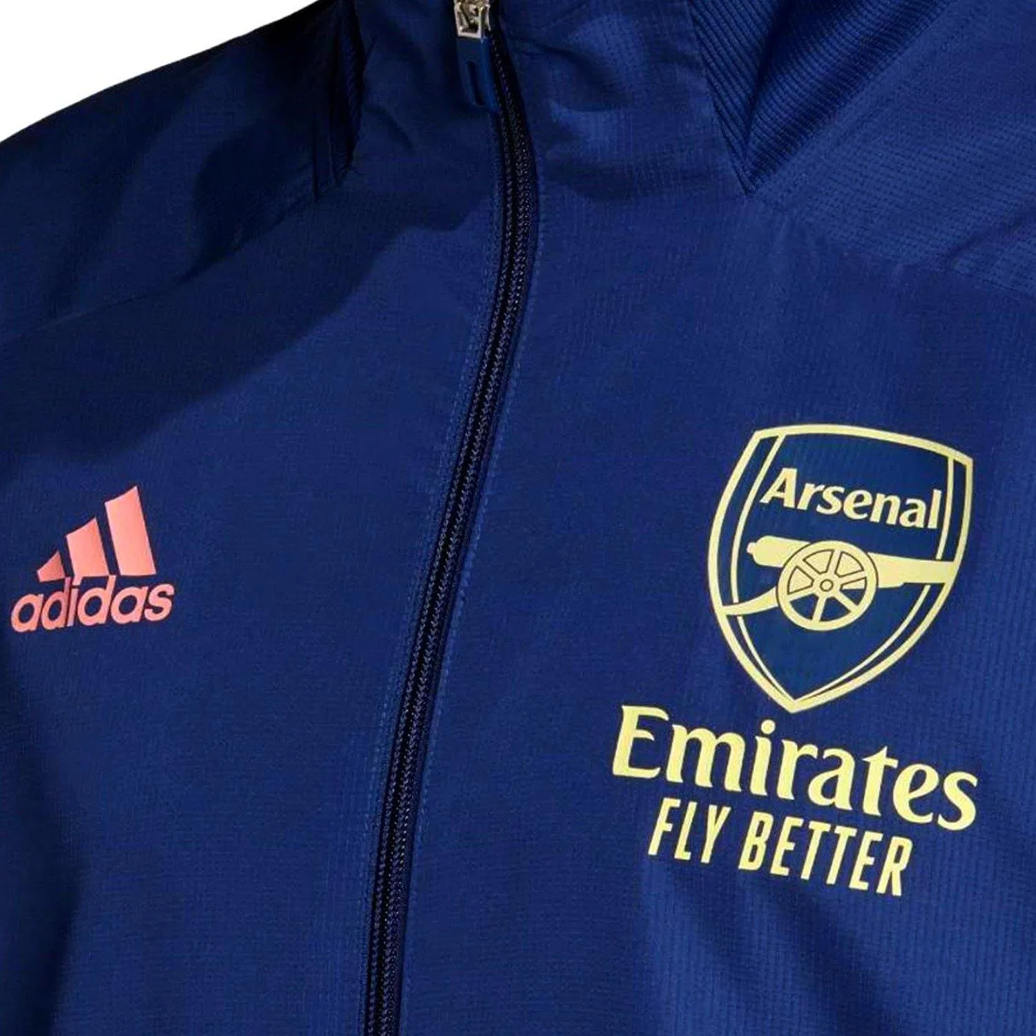 Arsenal navy presentation Soccer tracksuit 2020/21 - Adidas