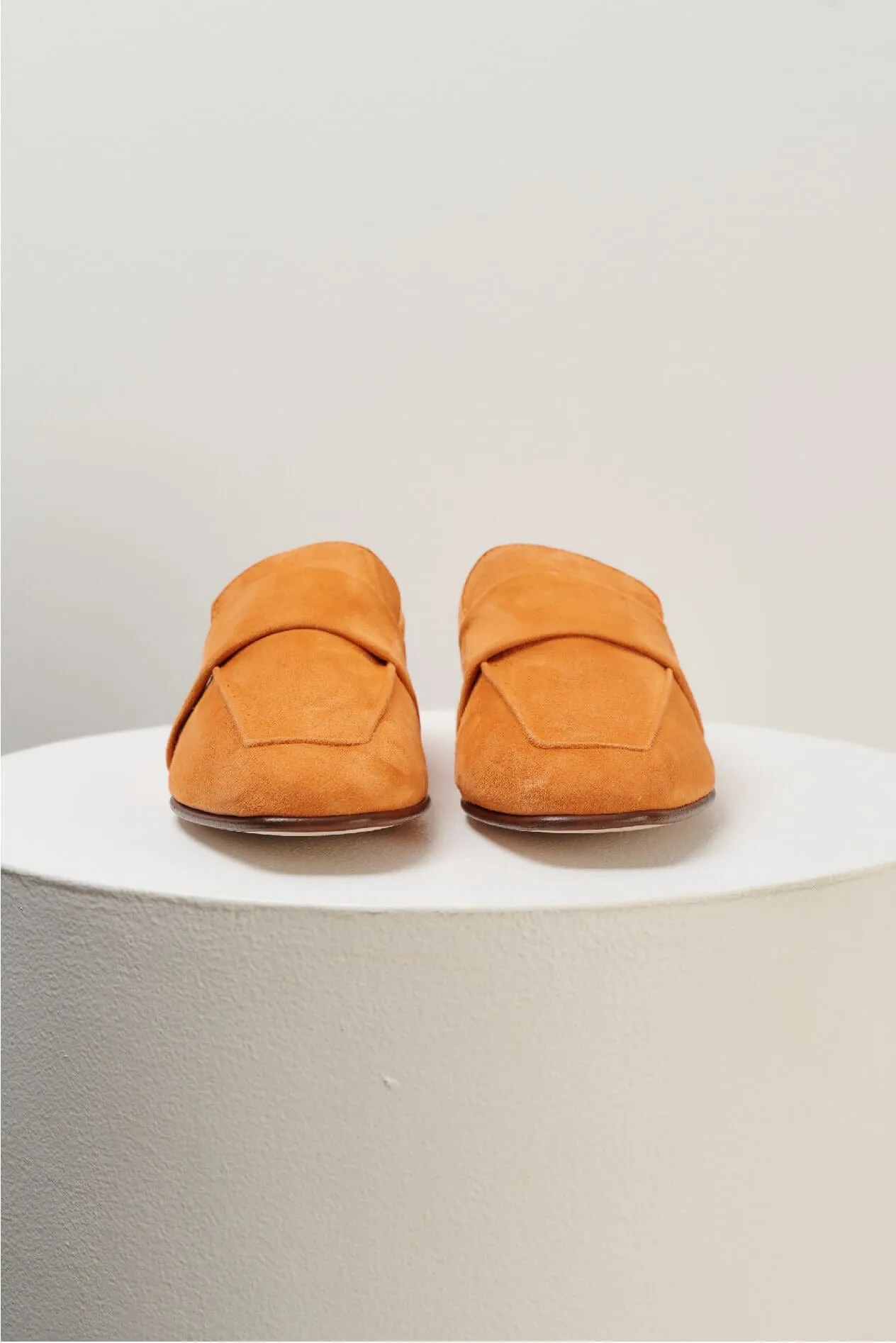 Art. 06 Loafer in Suede Arancio