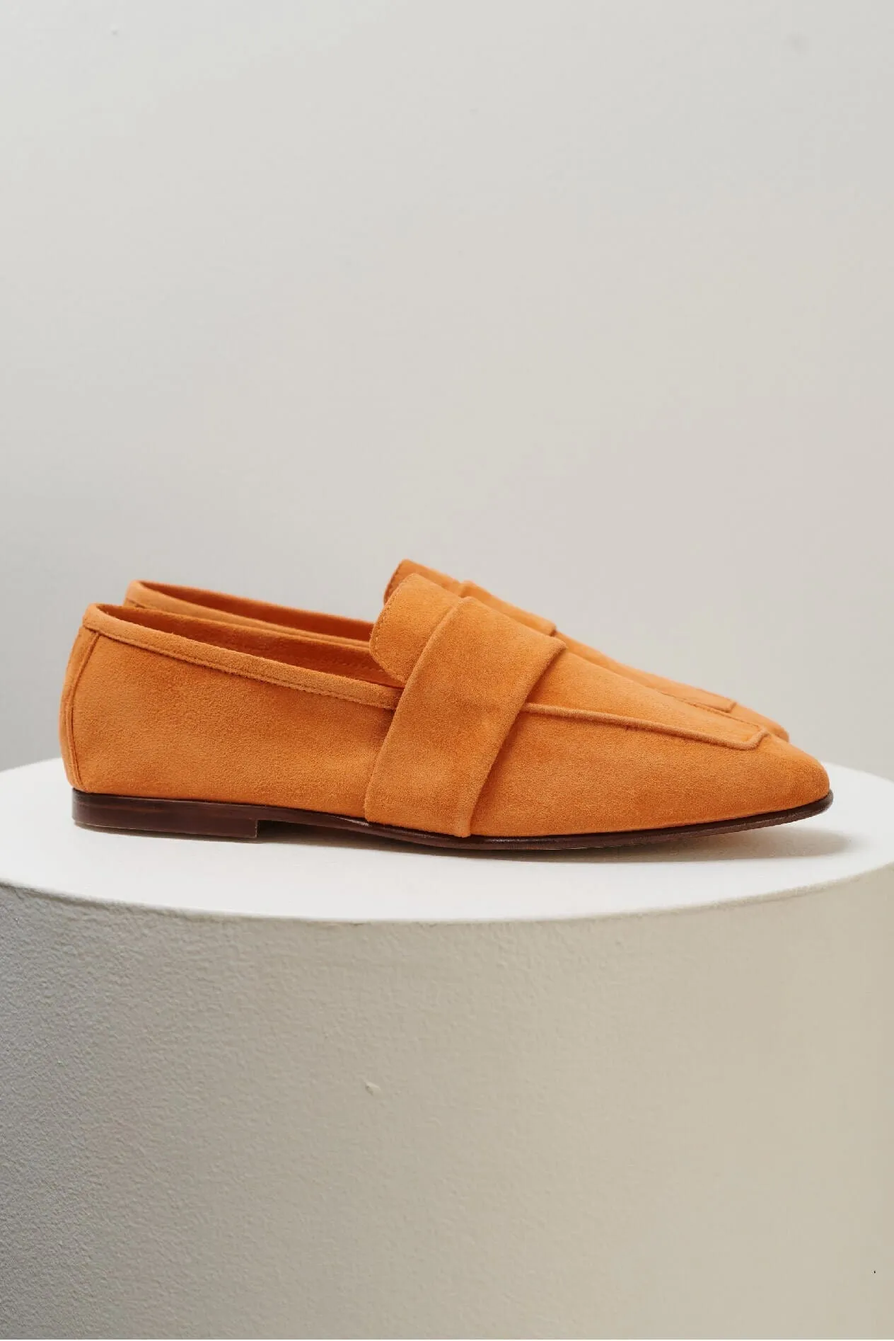 Art. 06 Loafer in Suede Arancio