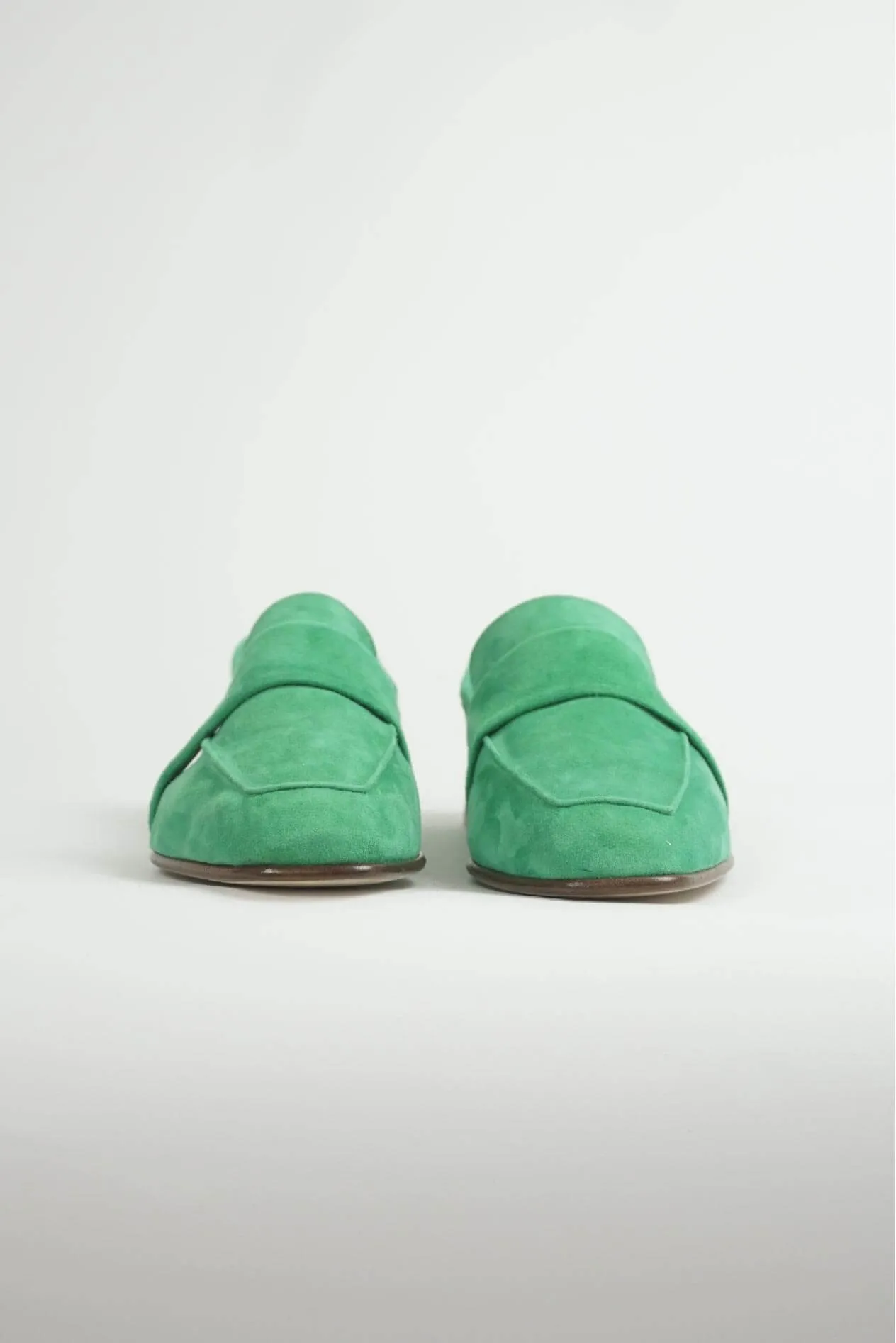 Art. 06 Loafer in Suede Emerald