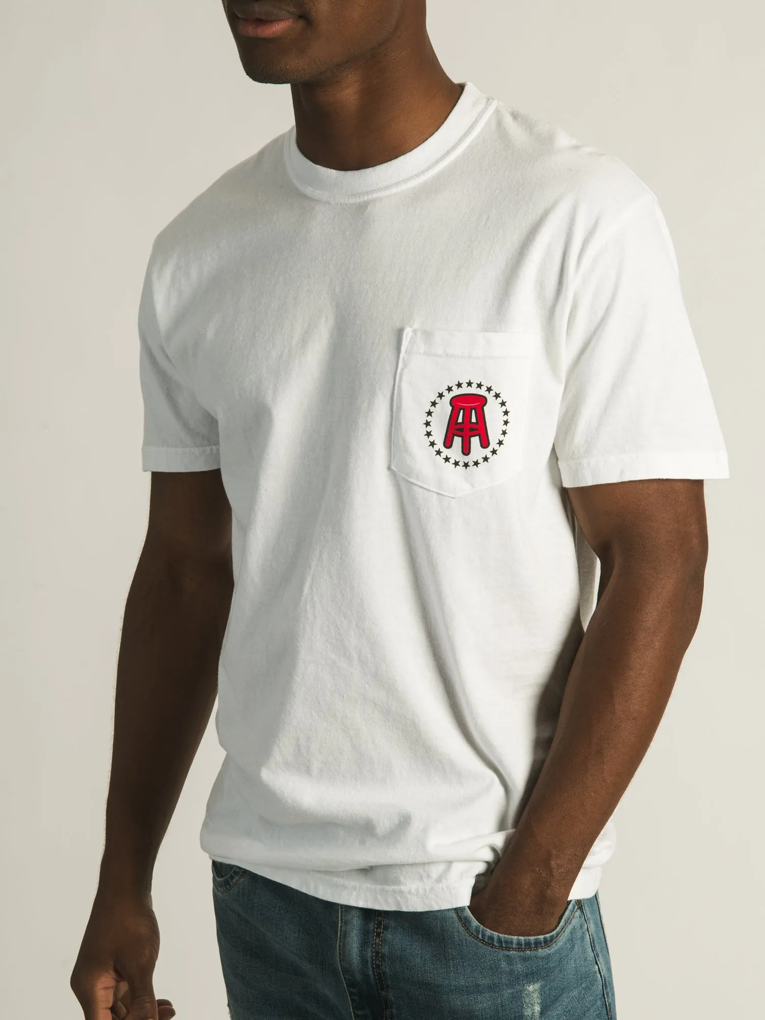 BARSTOOL SPORTS POCKET T-SHIRT - CLEARANCE