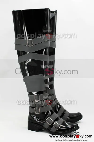 Black Butler Undertaker Cosplay Boots Shoes