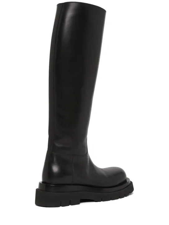 Bottega Veneta   40mm Lug leather tall boots 