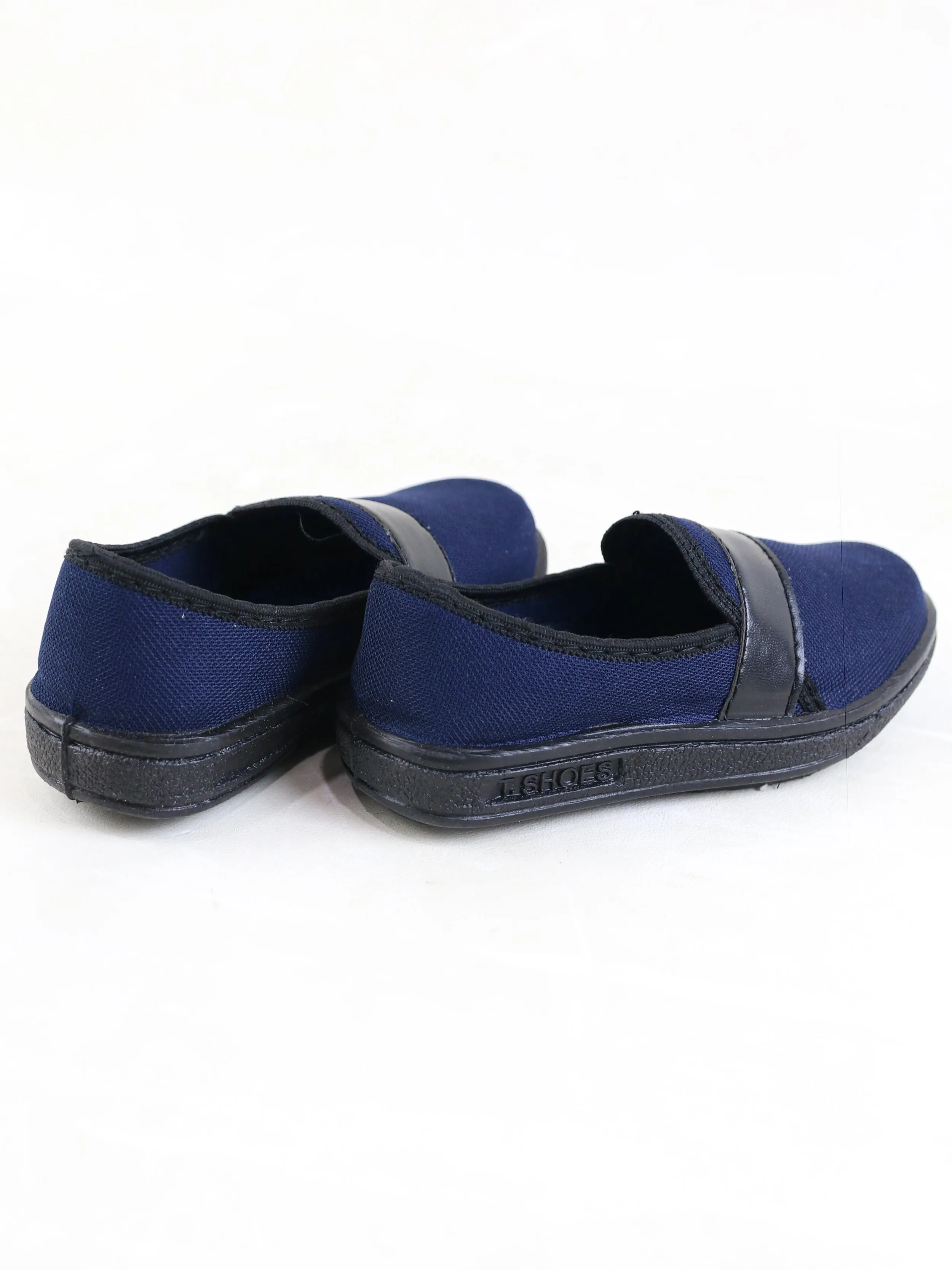 BS56 Boys Slip-On Shoes 5Yrs - 17Yrs Blue