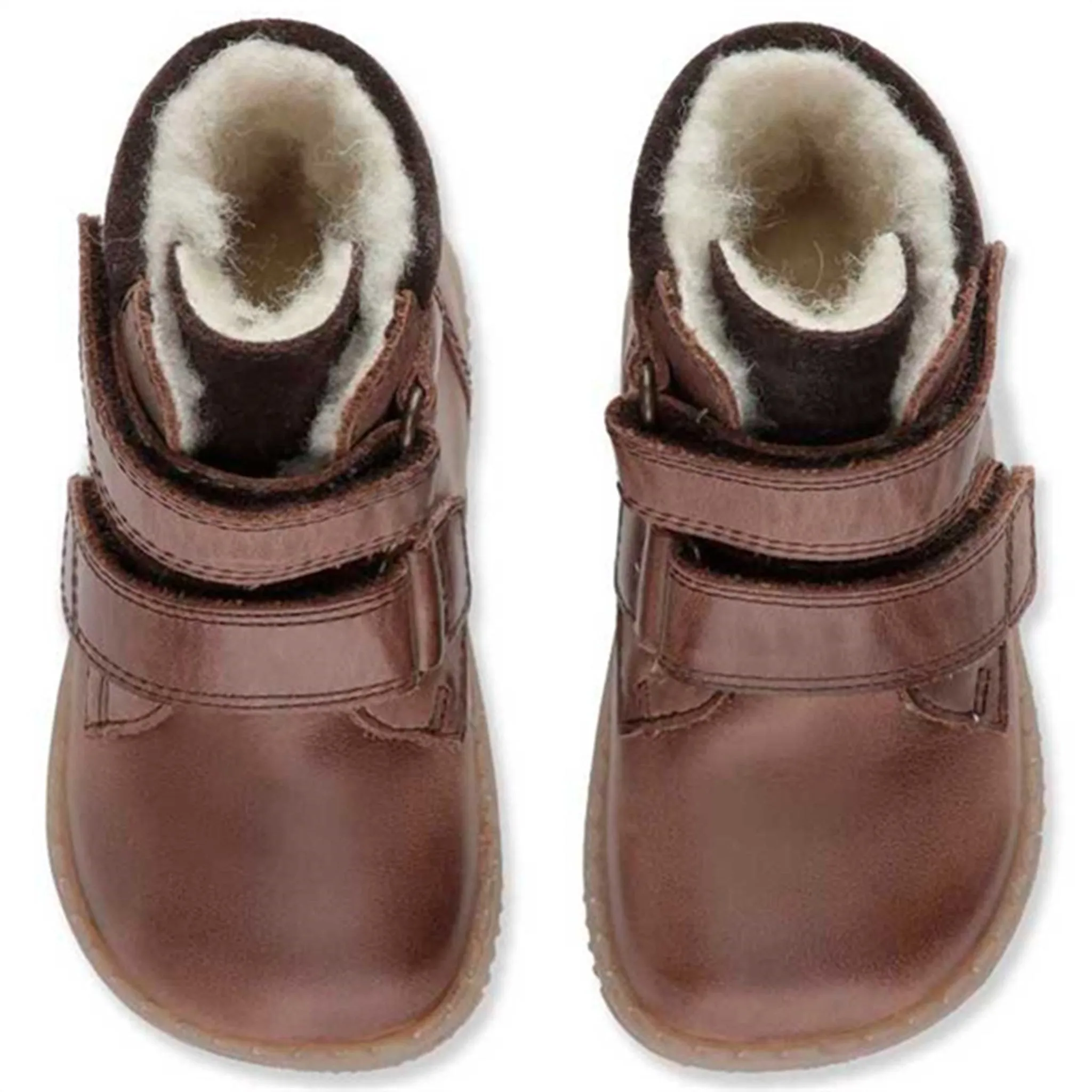 Bundgaard Rabbit Boots Velcro Brown