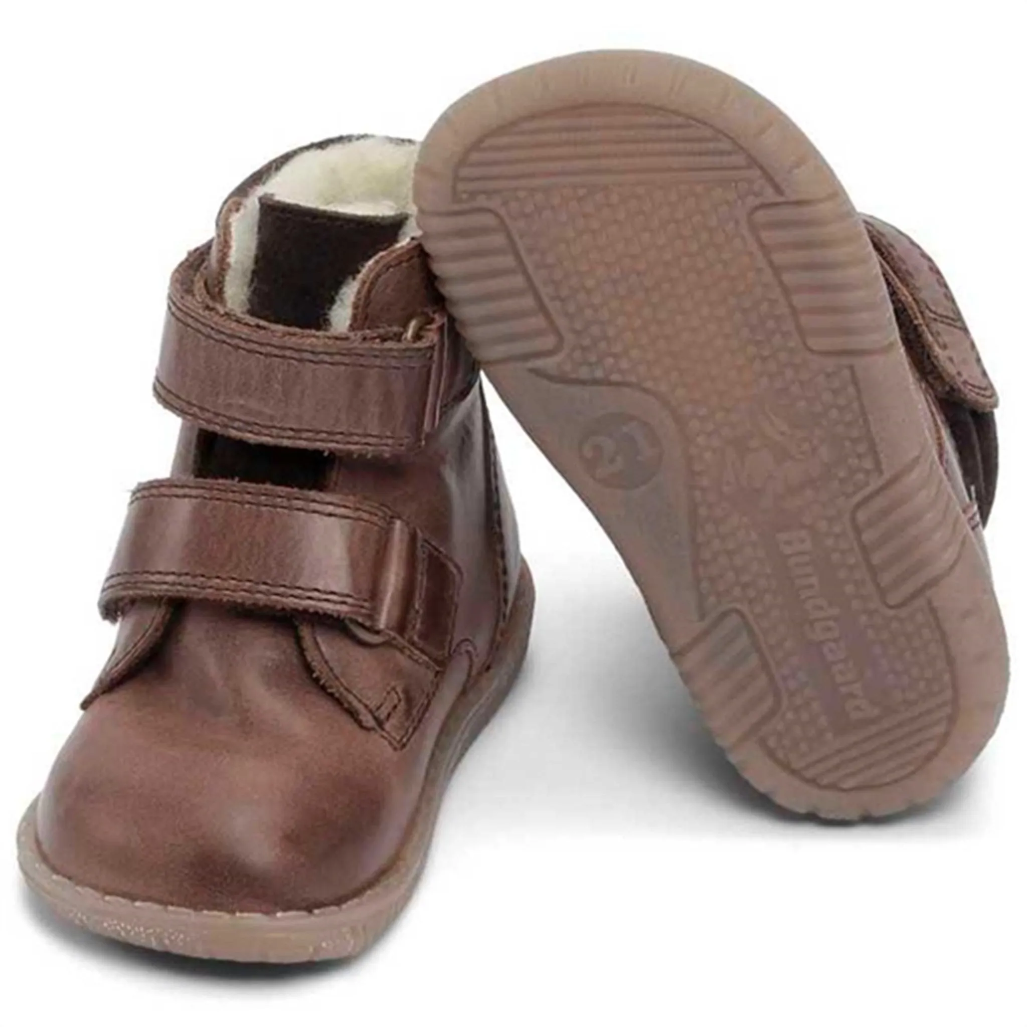 Bundgaard Rabbit Boots Velcro Brown