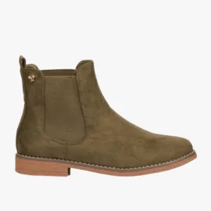 Butterfly Womens Celeste Chelsea Boot Olive