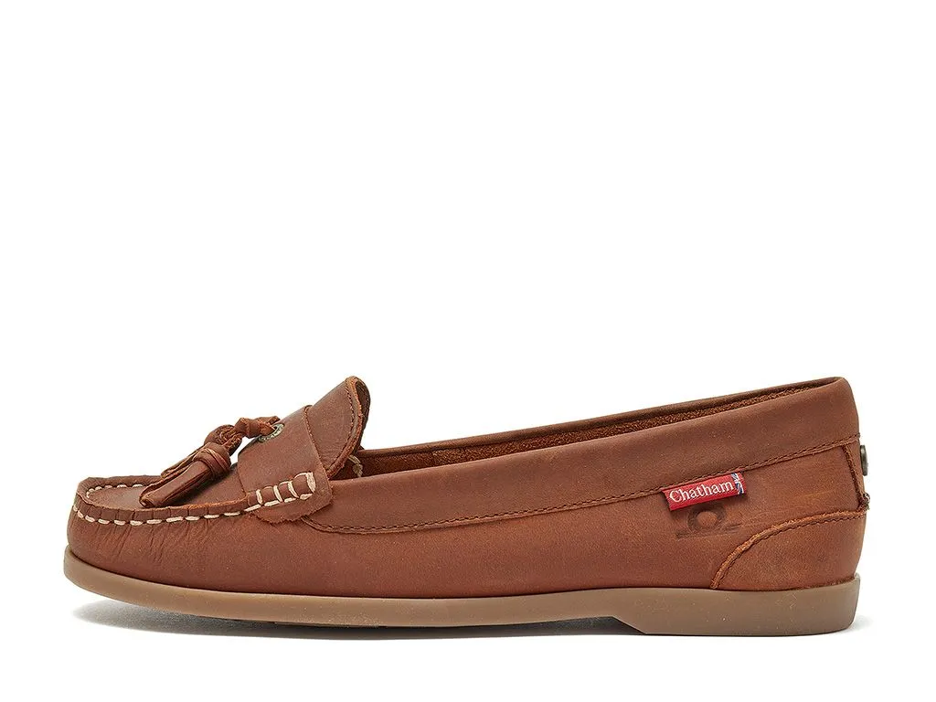 Chatham Arora Leather Tassel Loafers