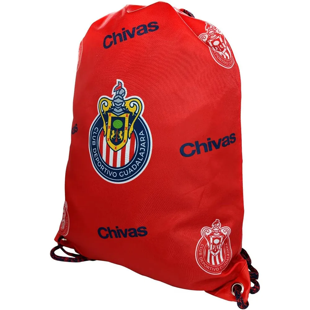 Chivas de Guadalajara Soccer Cinch Bag (CH58CS-R)