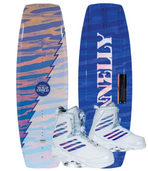 Connelly Wild Child Wakeboard Package with Ember Boots (2023)