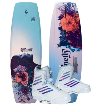 Connelly Wild Child Wakeboard Package with Ember Boots (2025)