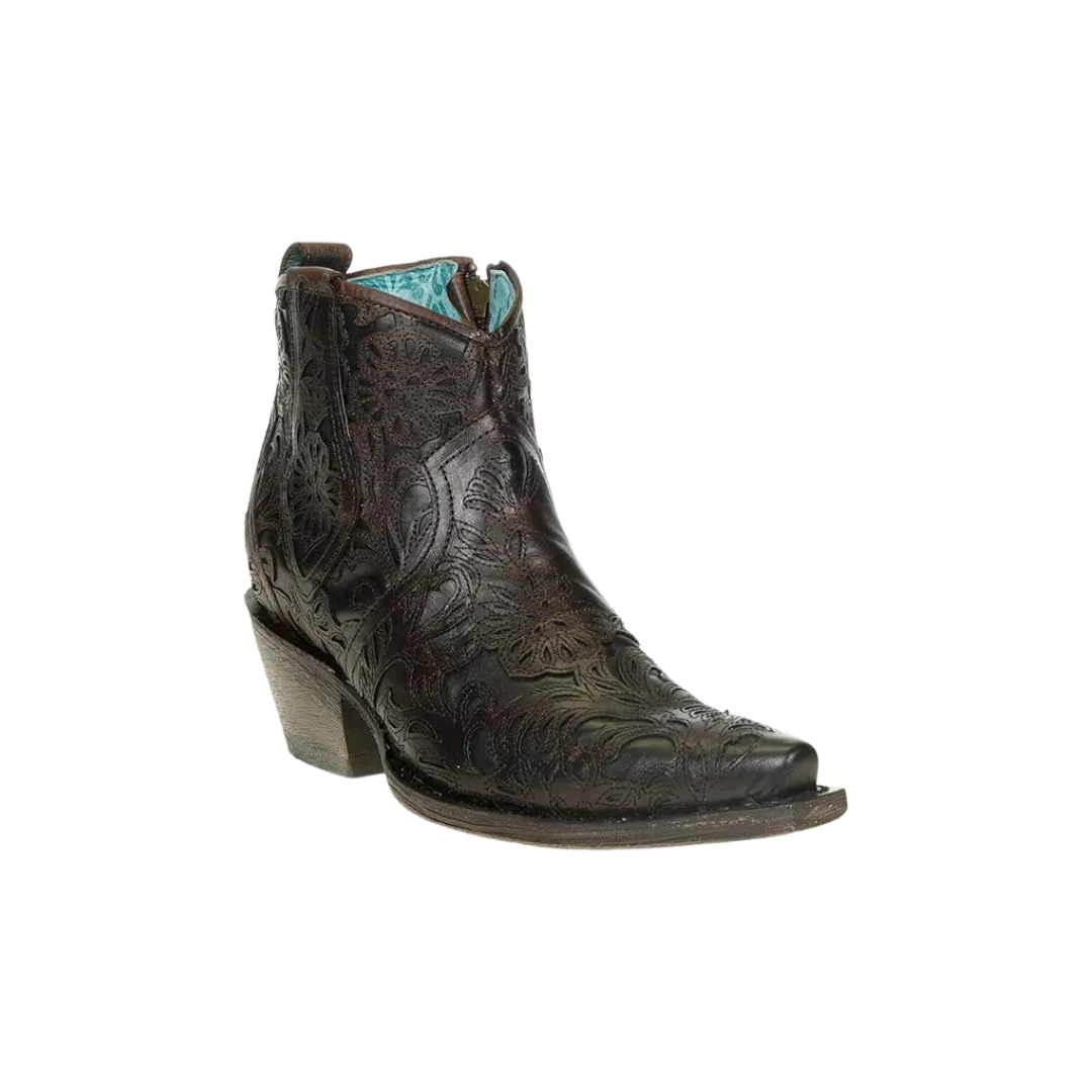 Corral Boots Women's  Brown Floral Boots