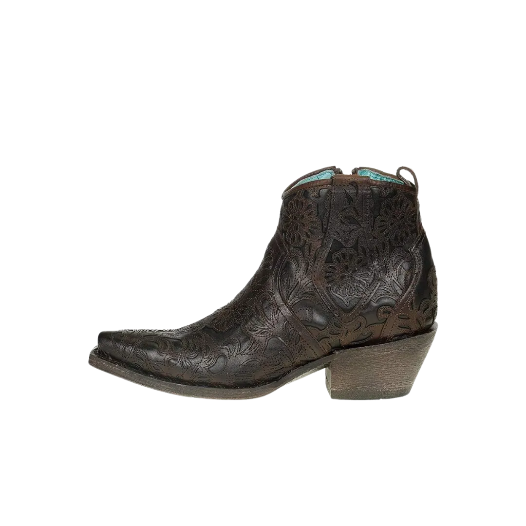 Corral Boots Women's  Brown Floral Boots