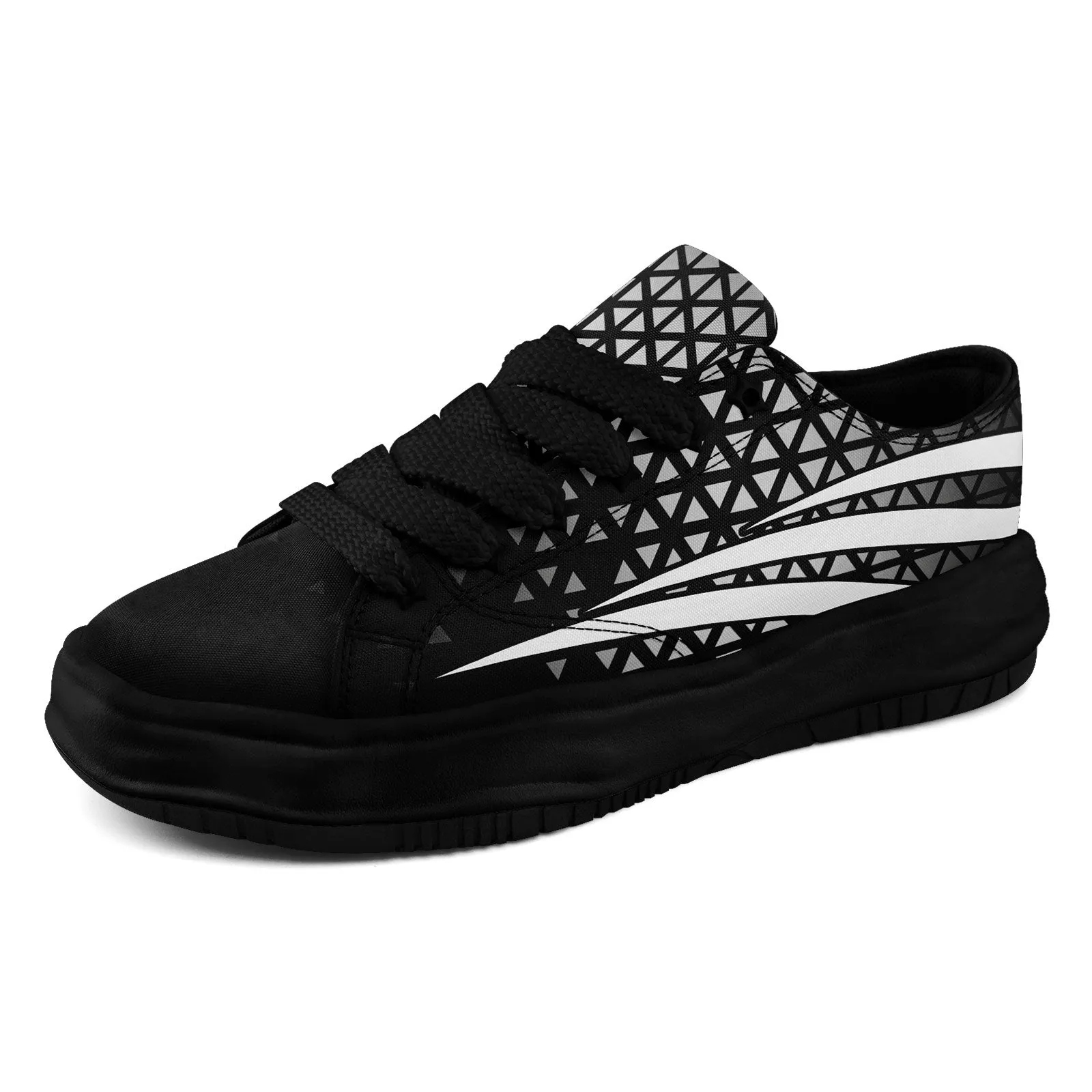 Custom Black White Nevada Shoes Personalized Sneaker FN038-D023003-20