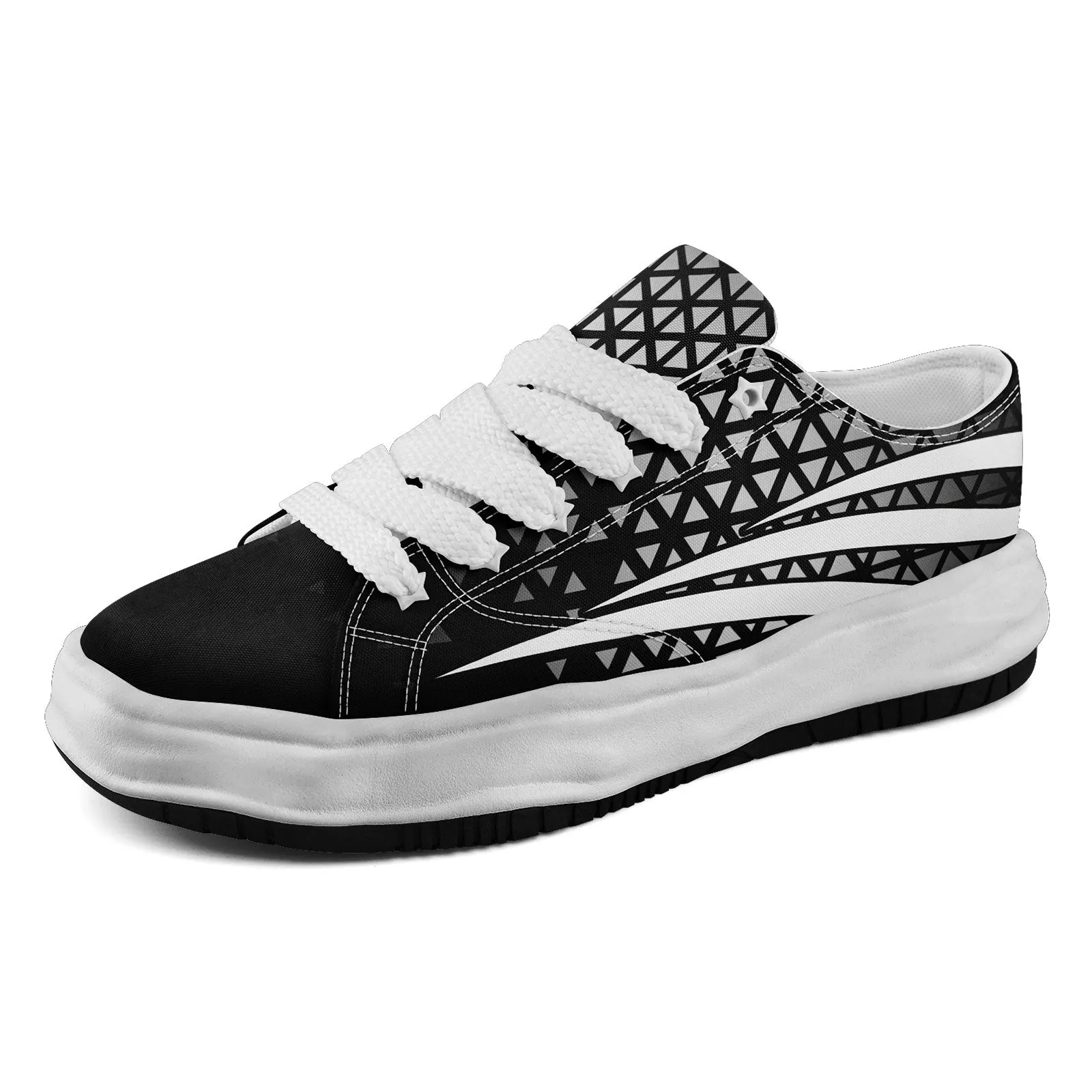 Custom Black White Nevada Shoes Personalized Sneaker FN038-D023003-20