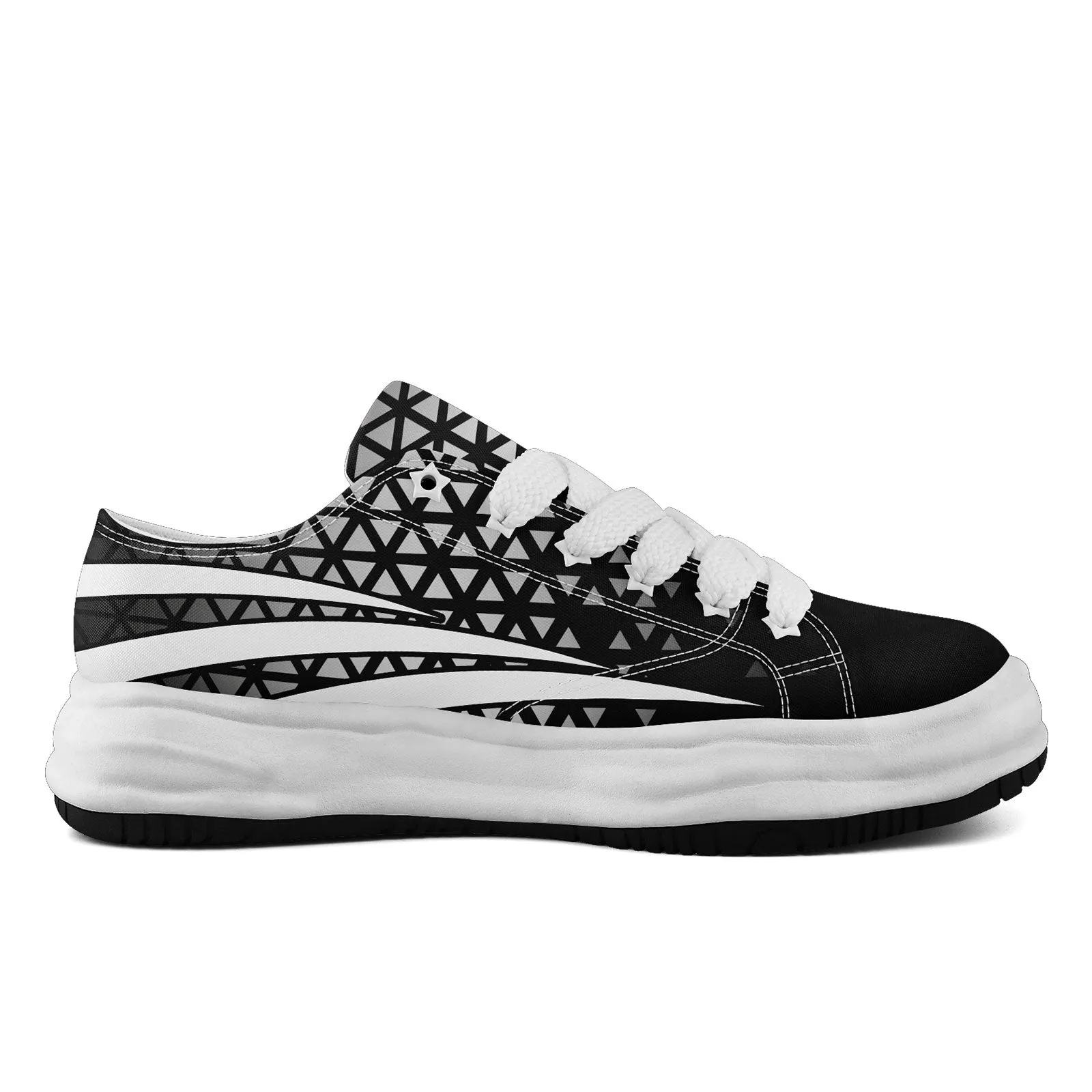 Custom Black White Nevada Shoes Personalized Sneaker FN038-D023003-20