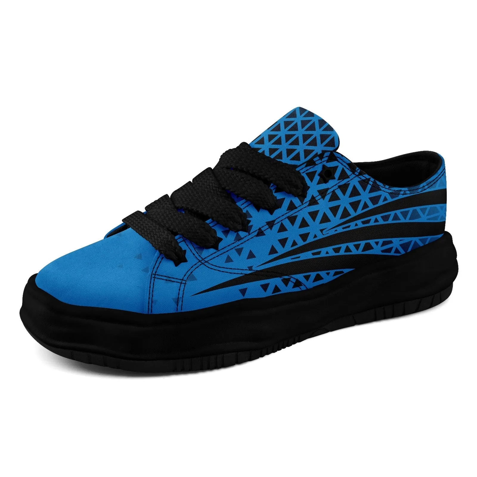 Custom Blue Black North Carolina Shoes Personalized Sneaker FN038-D023003-5 Custom Online