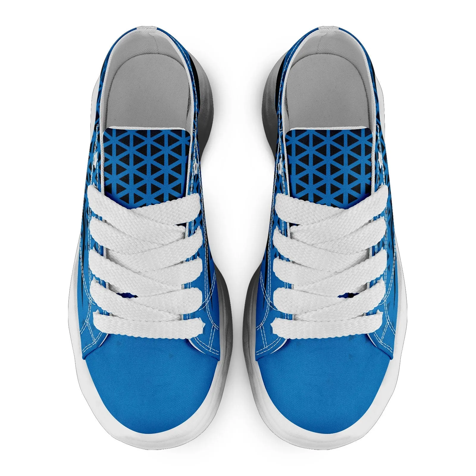 Custom Blue Black North Carolina Shoes Personalized Sneaker FN038-D023003-5 Custom Online