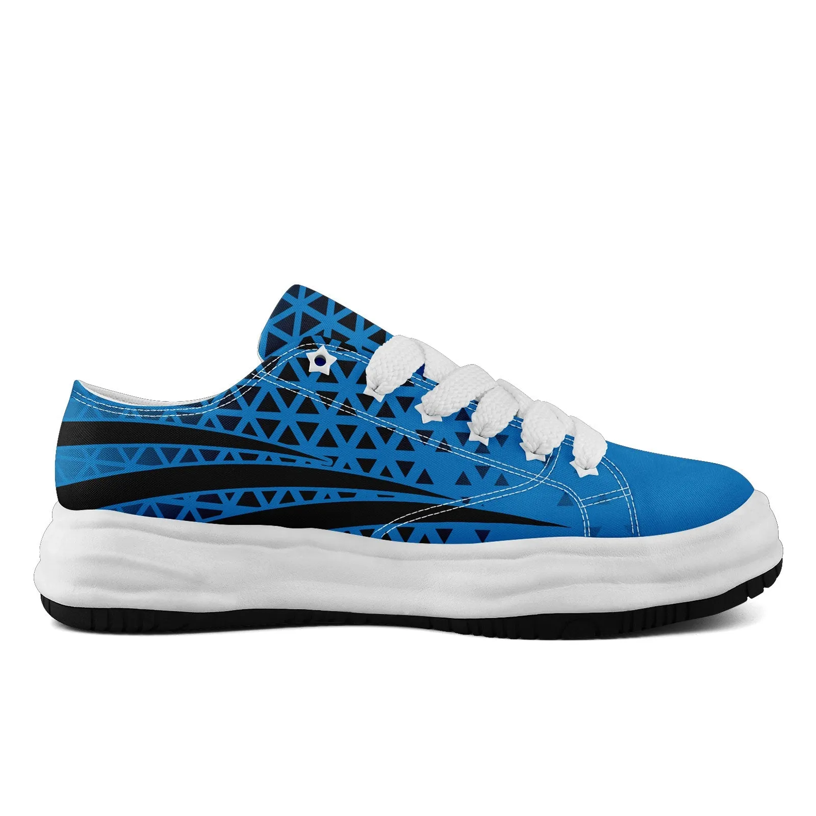 Custom Blue Black North Carolina Shoes Personalized Sneaker FN038-D023003-5 Custom Online