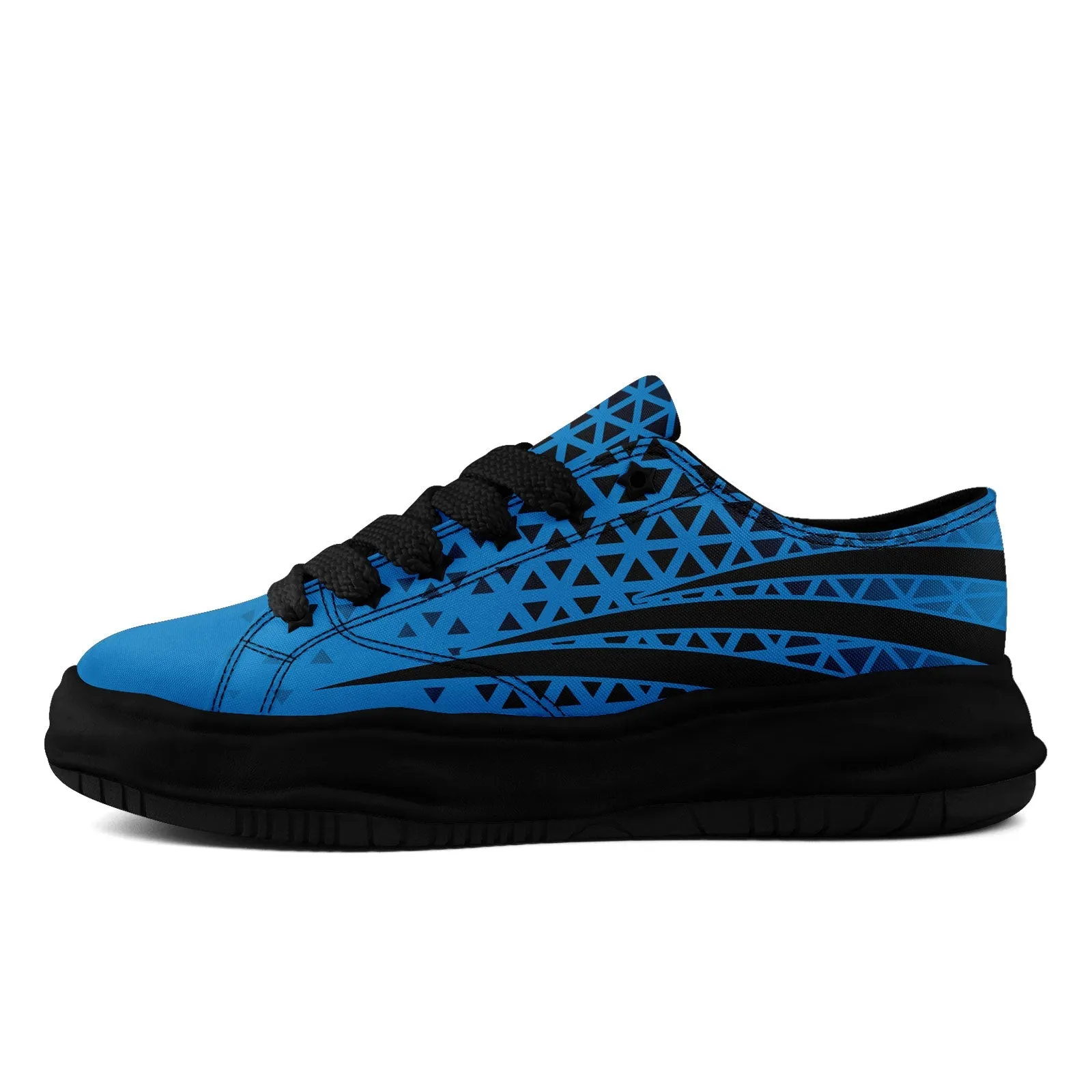 Custom Blue Black North Carolina Shoes Personalized Sneaker FN038-D023003-5 Custom Online