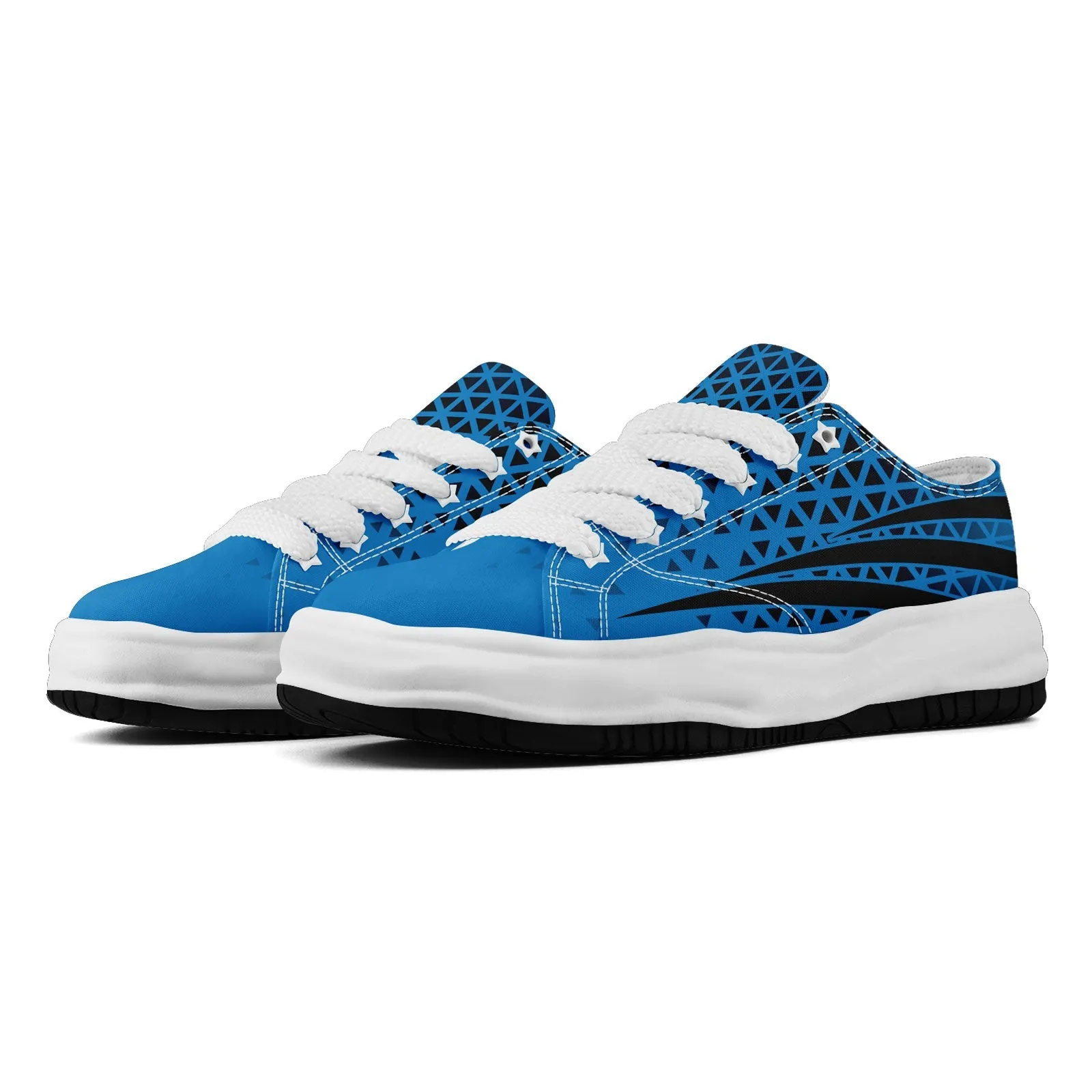 Custom Blue Black North Carolina Shoes Personalized Sneaker FN038-D023003-5 Custom Online