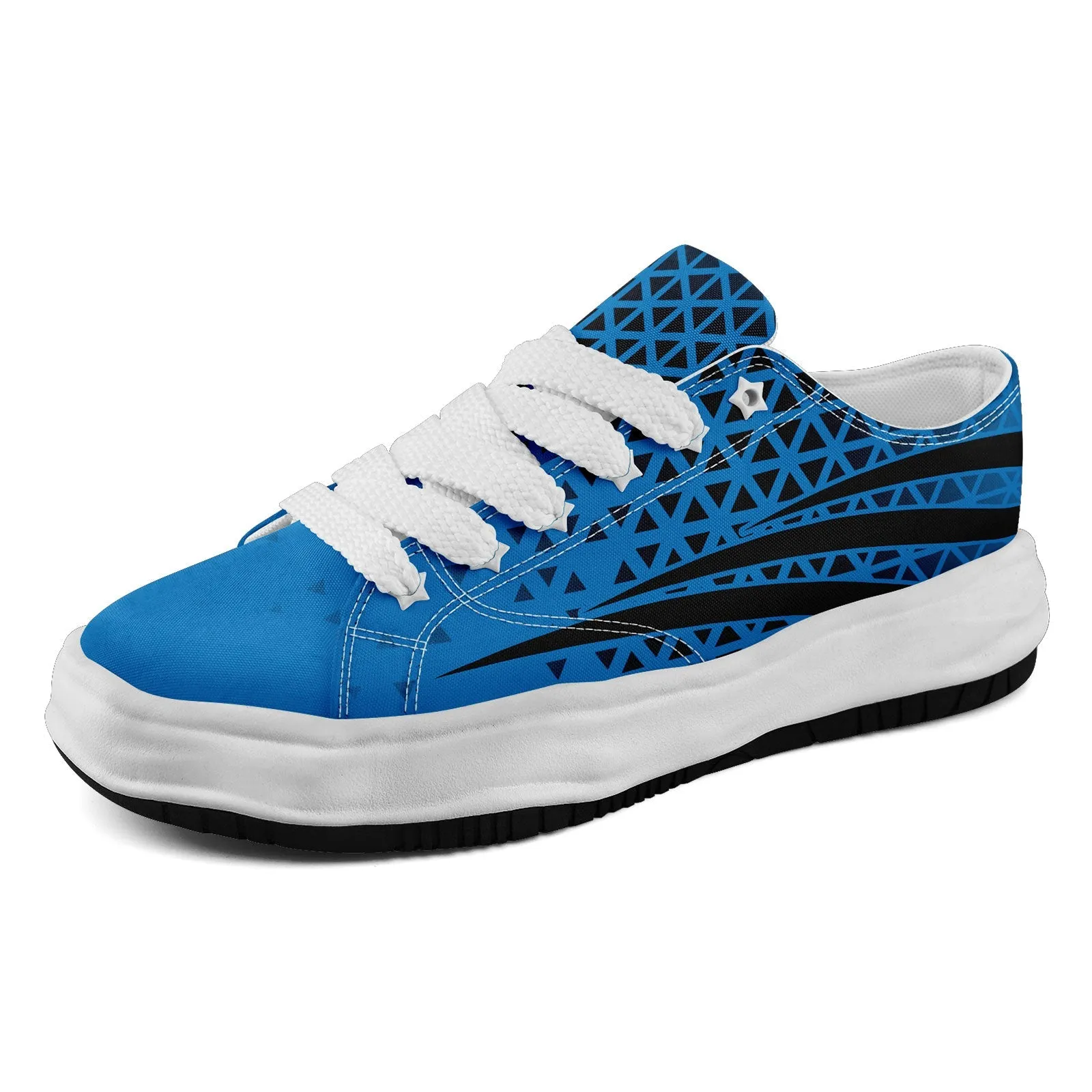 Custom Blue Black North Carolina Shoes Personalized Sneaker FN038-D023003-5 Custom Online