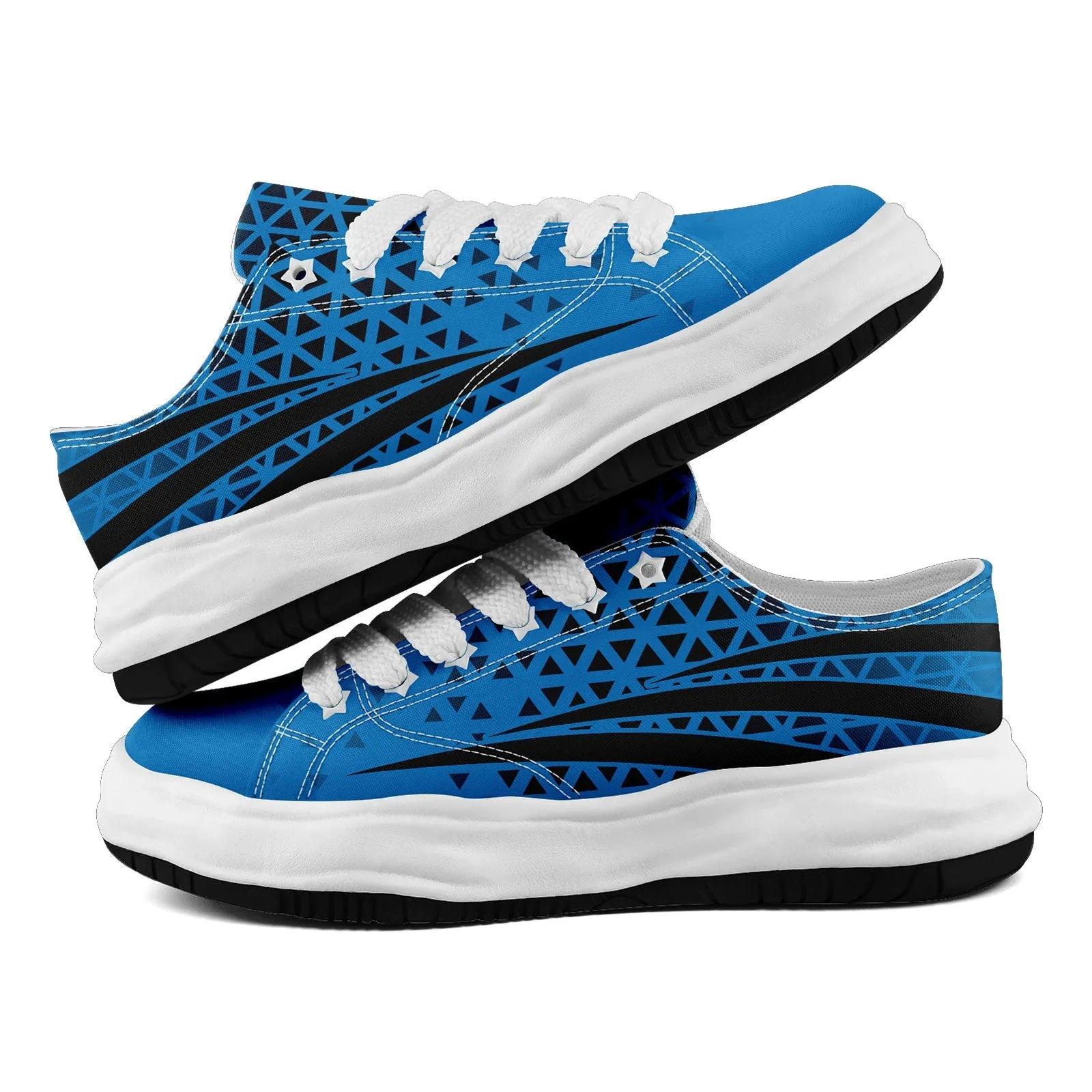 Custom Blue Black North Carolina Shoes Personalized Sneaker FN038-D023003-5 Custom Online