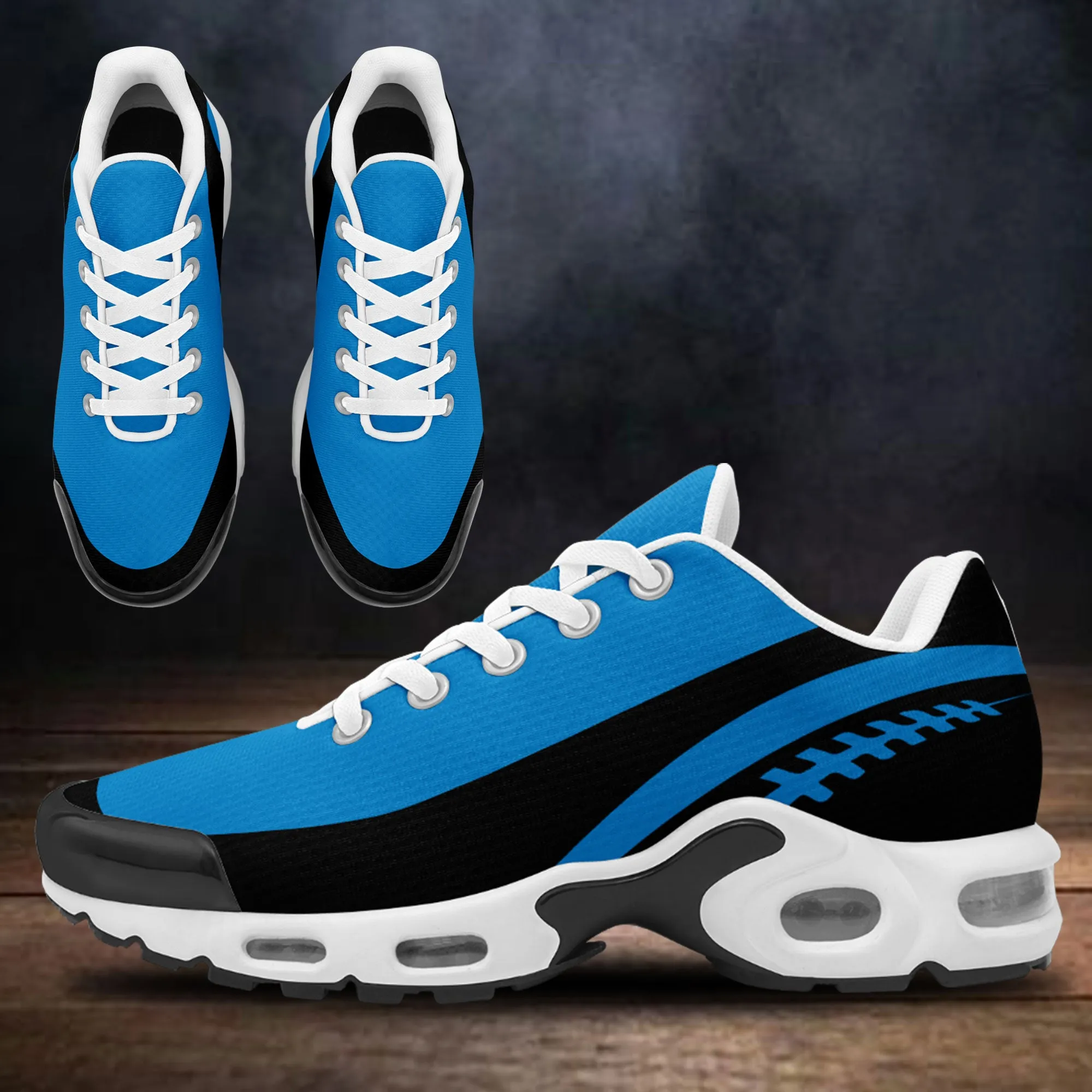 Custom Blue Black TN Shoes Personalized Sneakers TN-D020077-6