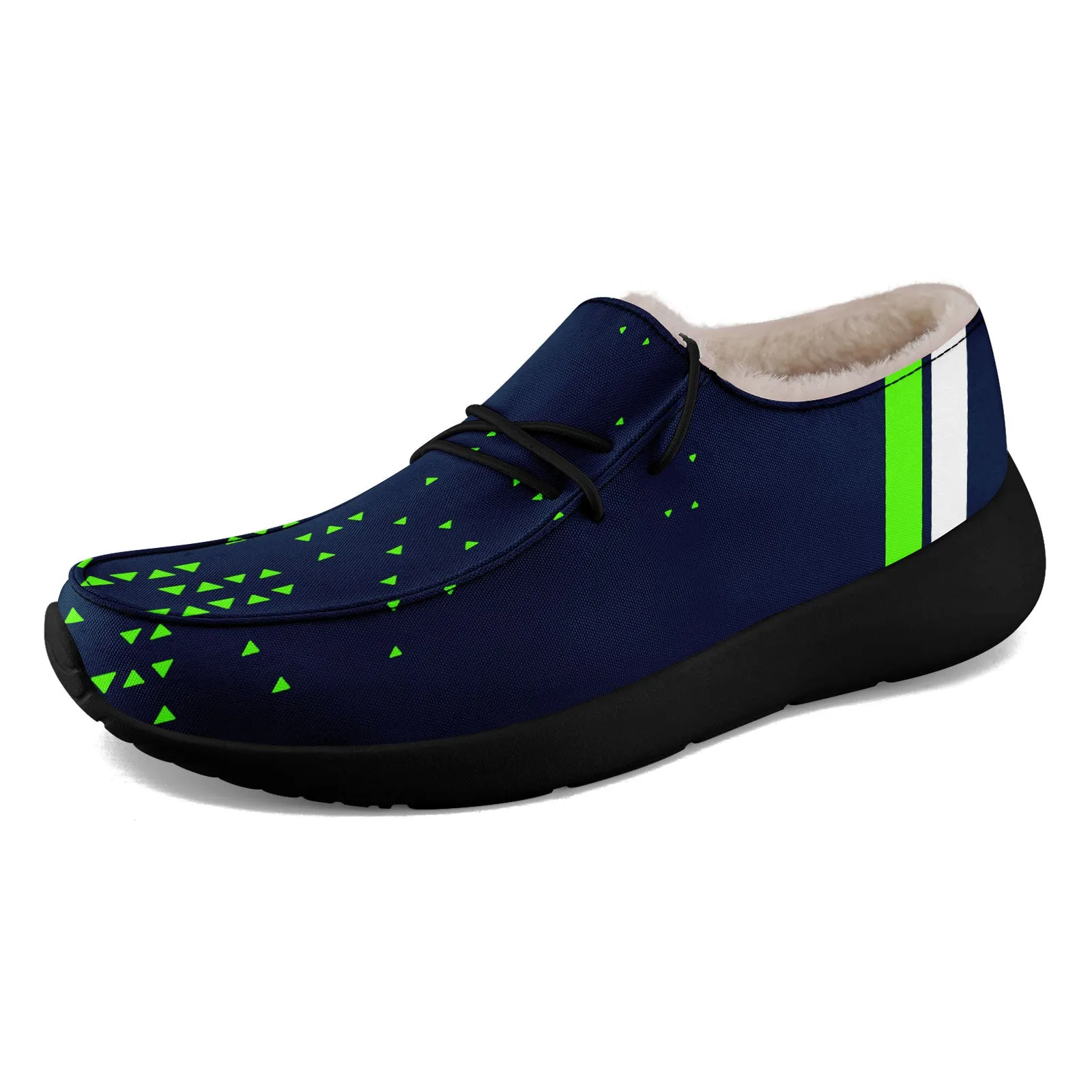 Custom Blue Green Seattle Shoes Personalized Sneaker FN042-D020279-27