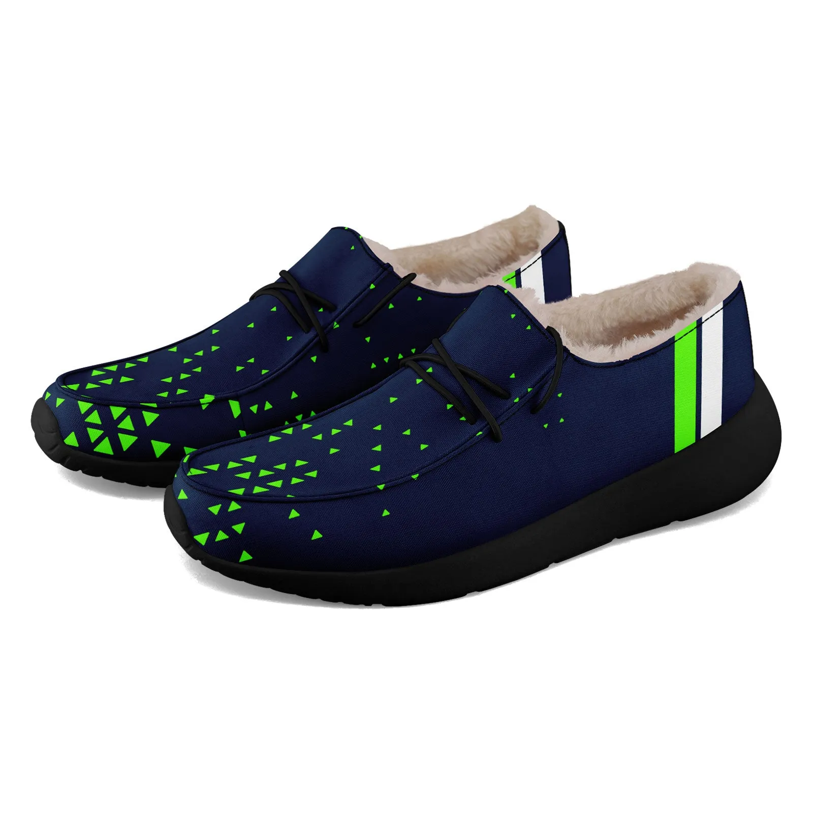 Custom Blue Green Seattle Shoes Personalized Sneaker FN042-D020279-27